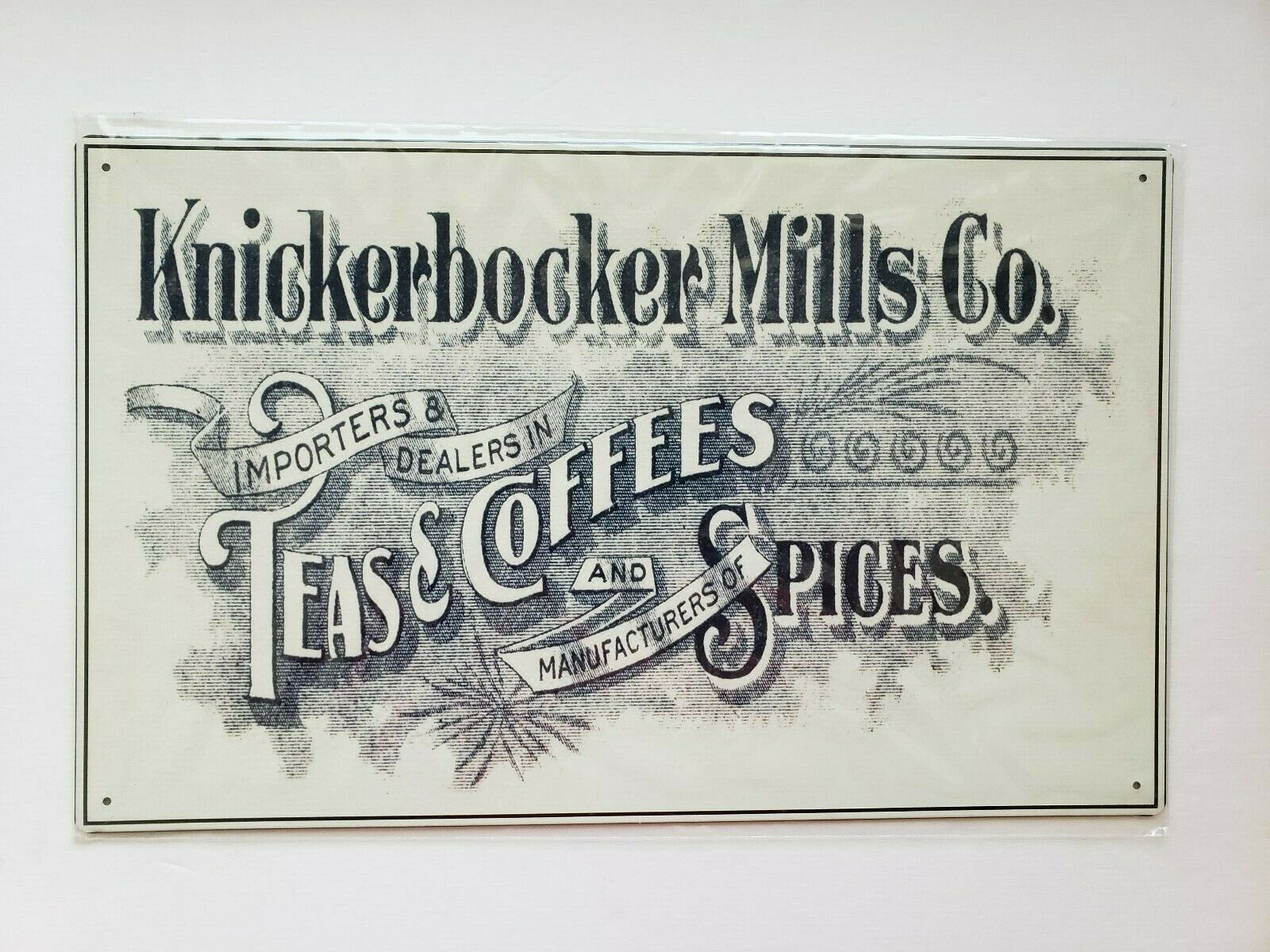 Knickerbocker Mills Co.  Ohio Wholesale Inc 16x10 Rustic Retro Metal Signs 29430