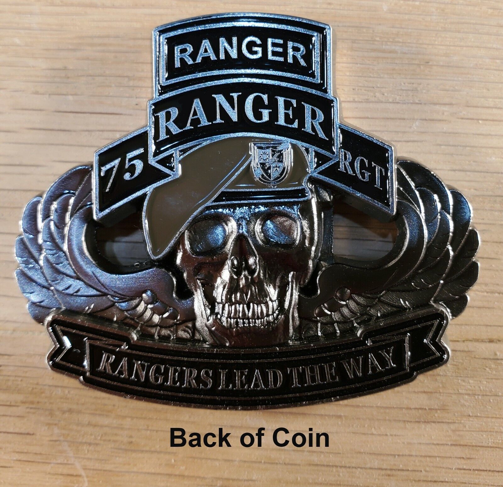 75th Ranger Regiment US Army Commemorative Challenge Coin 2