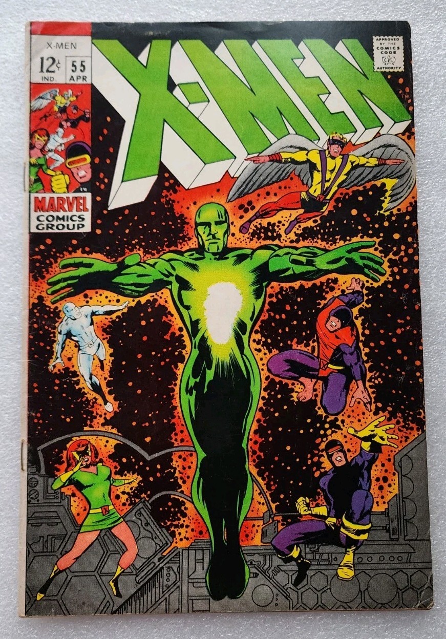 X-Men #55 1969 Marvel 2nd Appearance Havok Barry Windsor-Smith Cover No Reserve