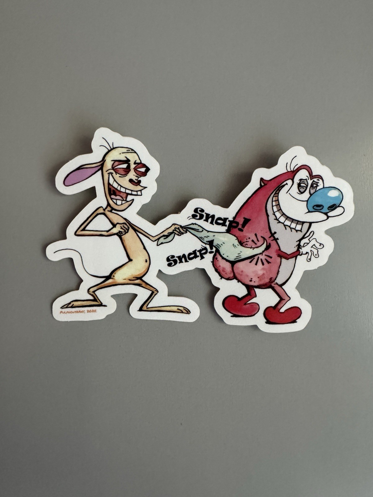 The Ren and Stimpy Show Sticker Decal Sticker The Ren and Stimpy Show Sticker Decal Sticker