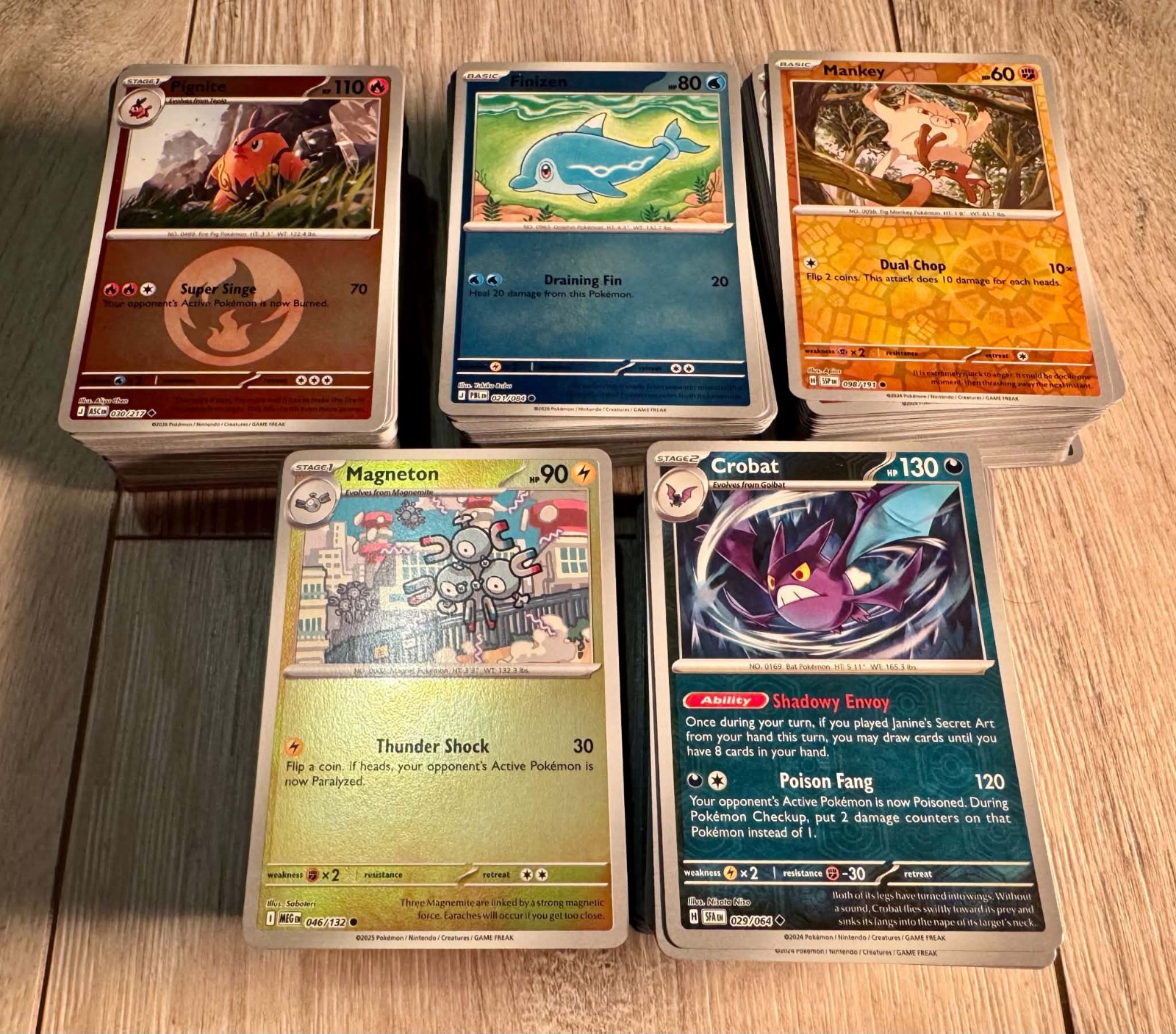 500 x Reverse Holo Pokemon Cards Bundle Mixed Lot