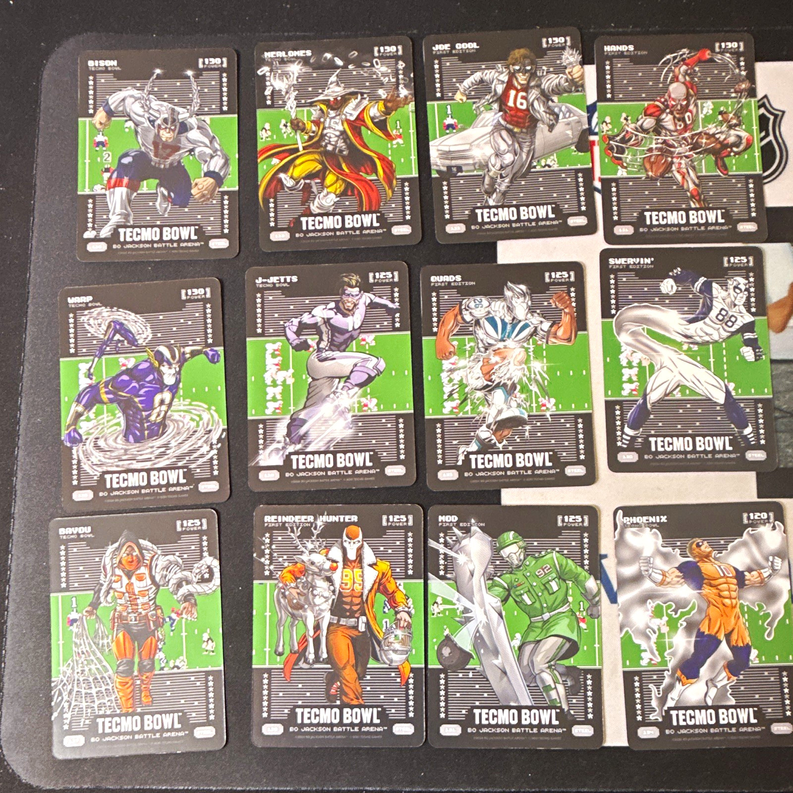 2020 Tecmo Bowl Bo Jackson Battle Arena Card Lot (50) 1st Ed