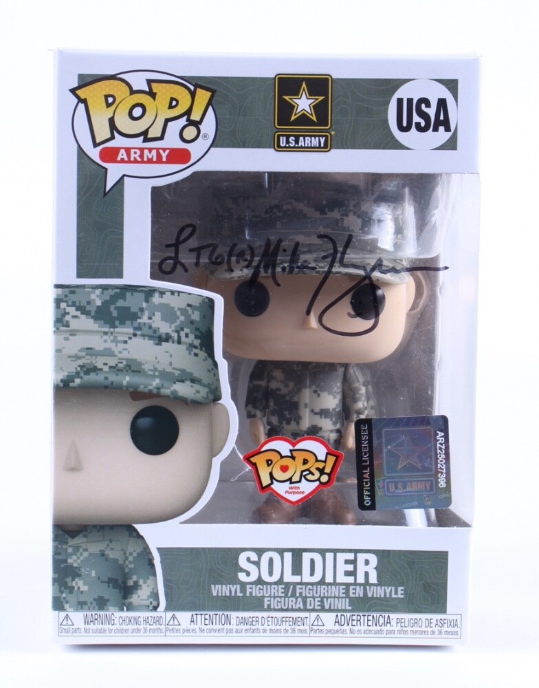 LT General Michael Flynn US Army Soldier Signed Funko JSA Donald Trump