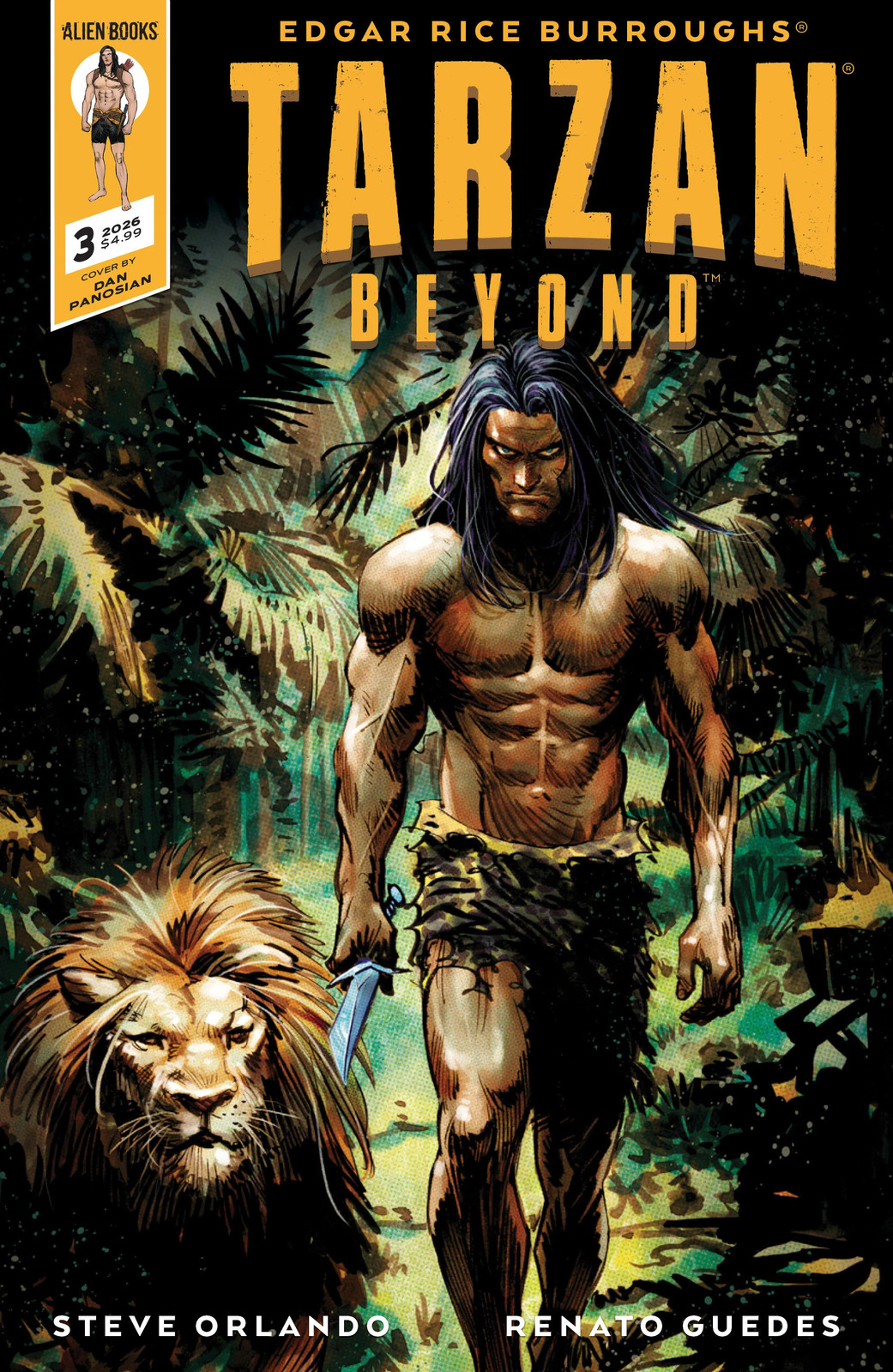 Tarzan Beyond #3 Variant C (Panosian) Tarzan Beyond #3 Variant C (Panosian)