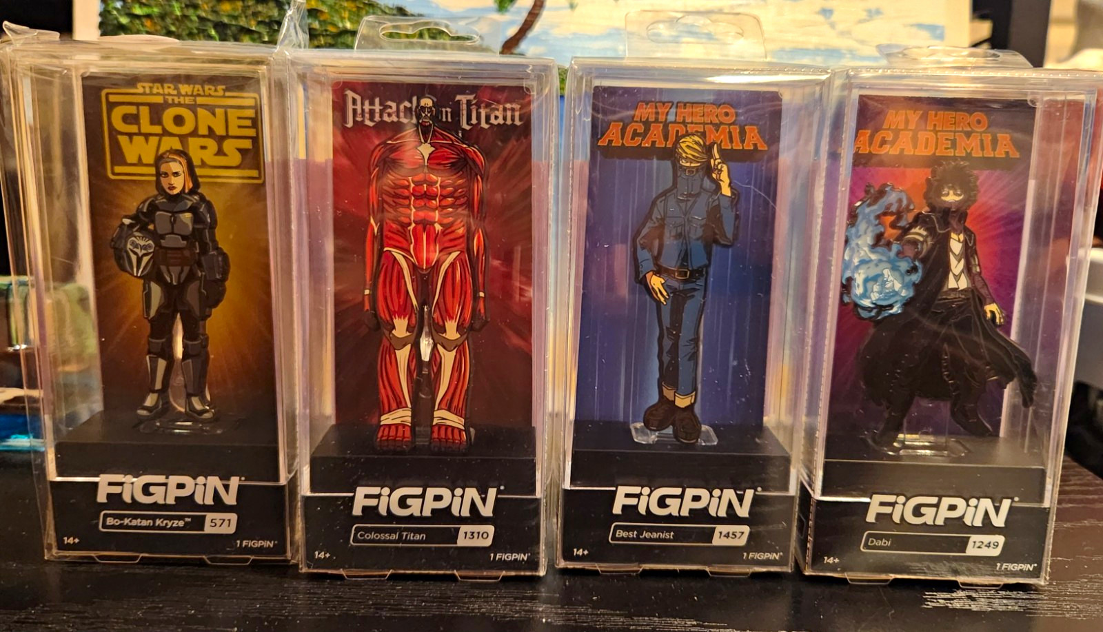 FiGPiN Enamel Pin Lot (4)