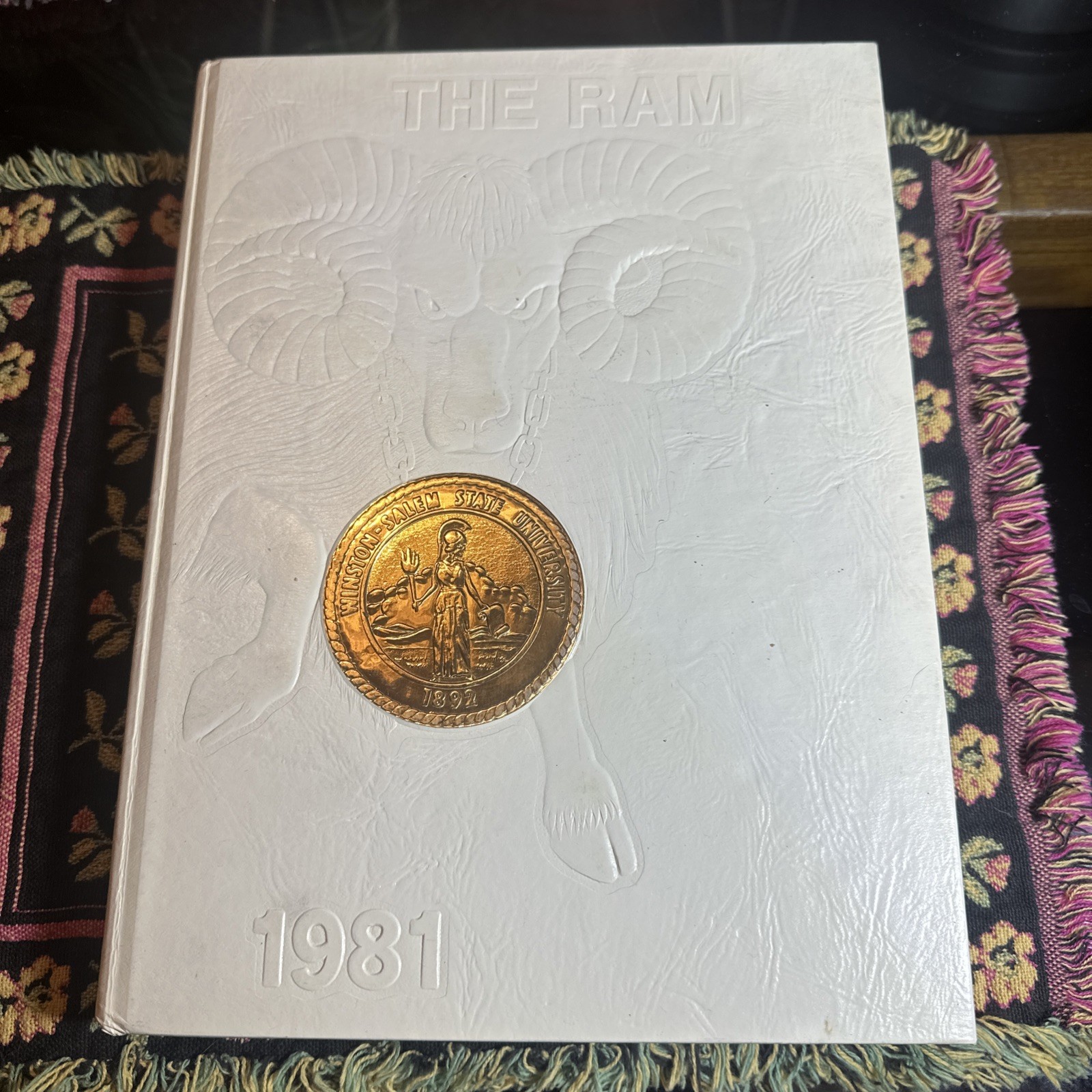 Winston-Salem State University Rams 1981 Vintage HBCU Yearbook North Carolina Winston-Salem State University Rams 1981 Vintage HBCU Yearbook North Carolina