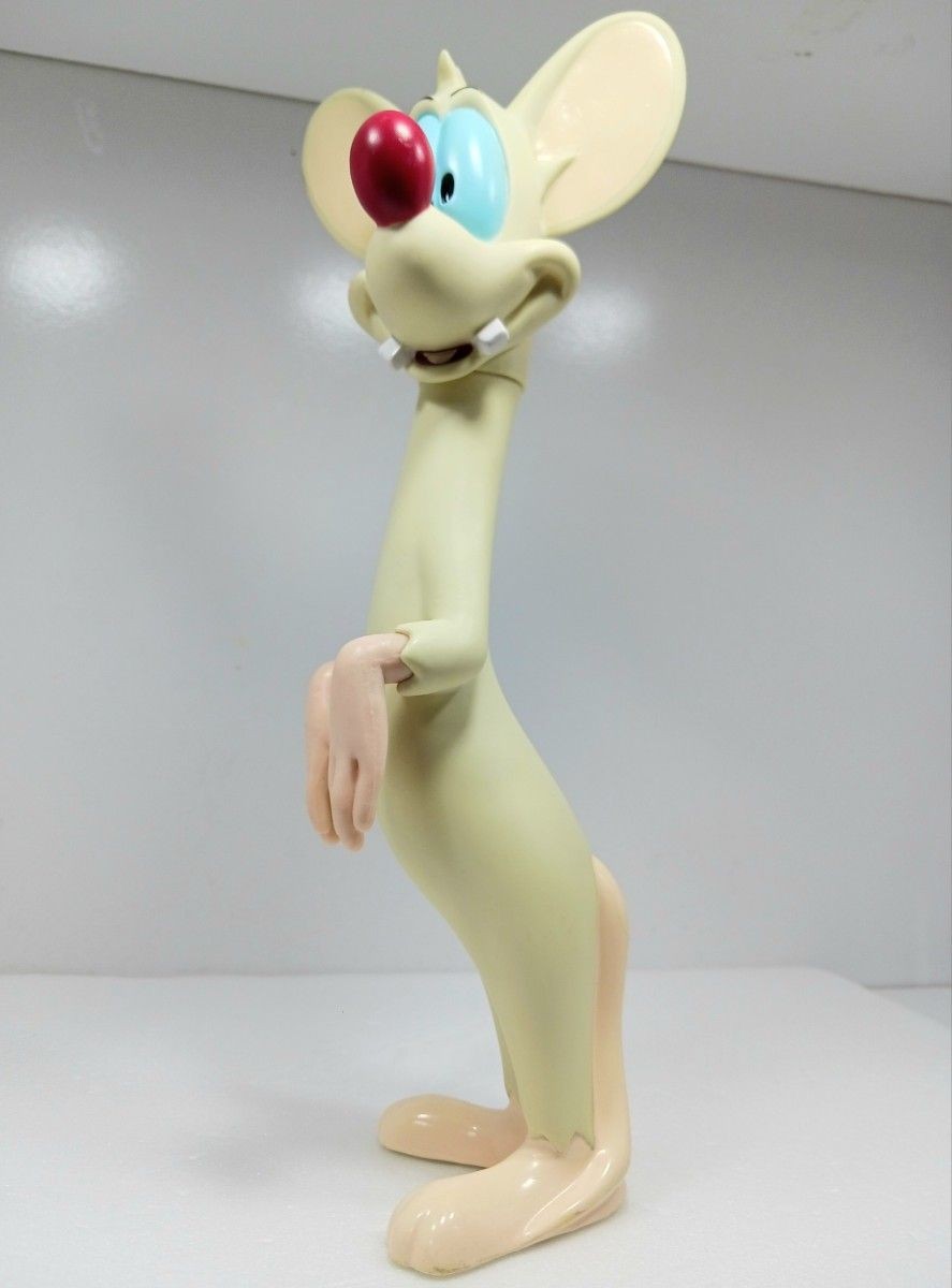 Warner Bros Animaniacs Pinky and Brain Pinky Sofubi Figure