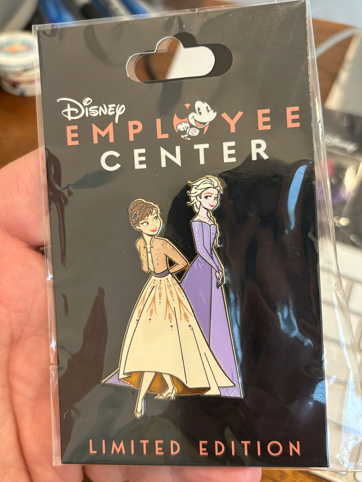 DEC Disney Frozen Fashion Pin - Anna & Elsa, Palace Outfits