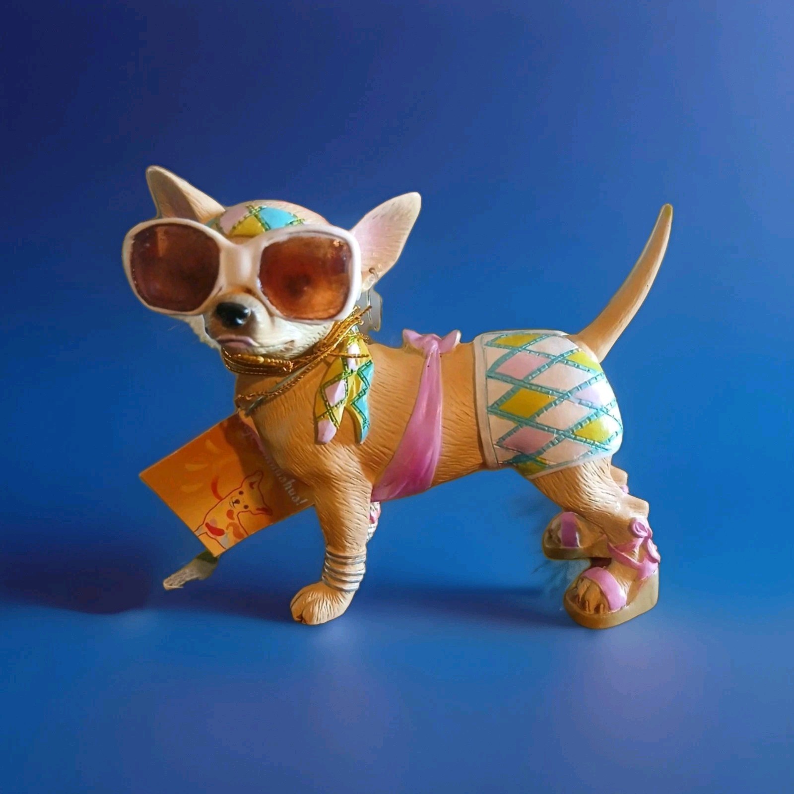 Aye Chihuahua Beach Bikini Dog - Resin Figurine by Westland 