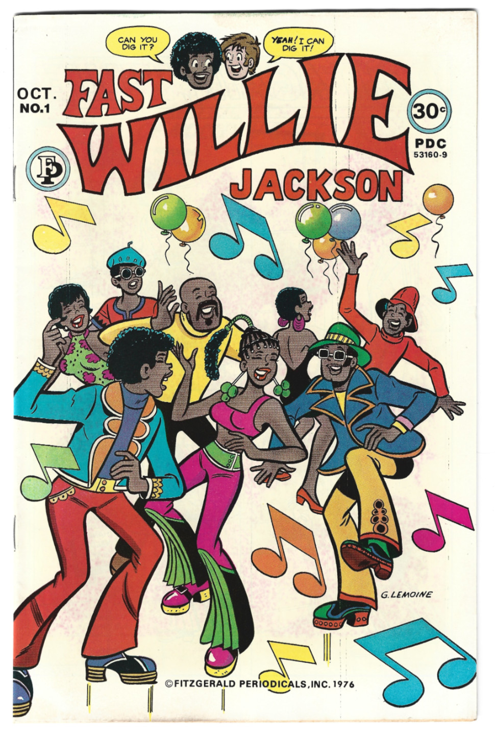 Fast Willie Jackson #1 (1976) FN+