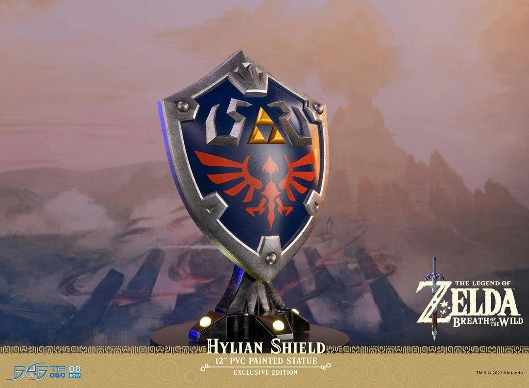 First 4 Figures Zelda Breath of the Wild Hylian Shield Exclusive Edition PVC