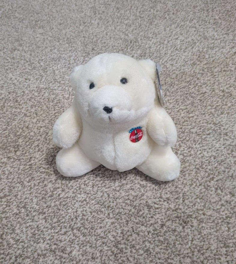 Vintage 1993 Coca Cola Polar Bear Plush | 7\