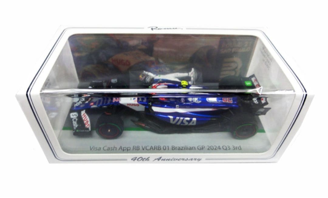 Custom F1 2024 Brazilian GP Qualifying 3rd Place Yuki Tsunoda 1/43 Model