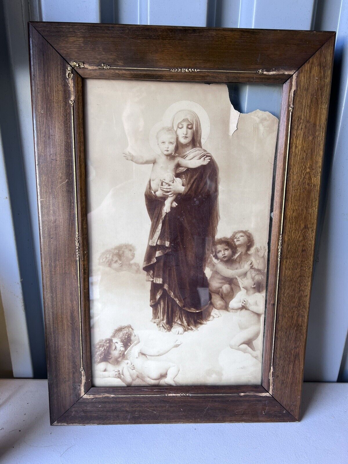 Our Lady Of The Angels Framed