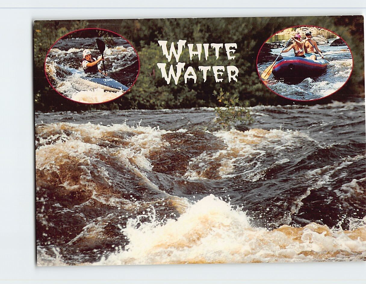Postcard White Water Wisconsin USA