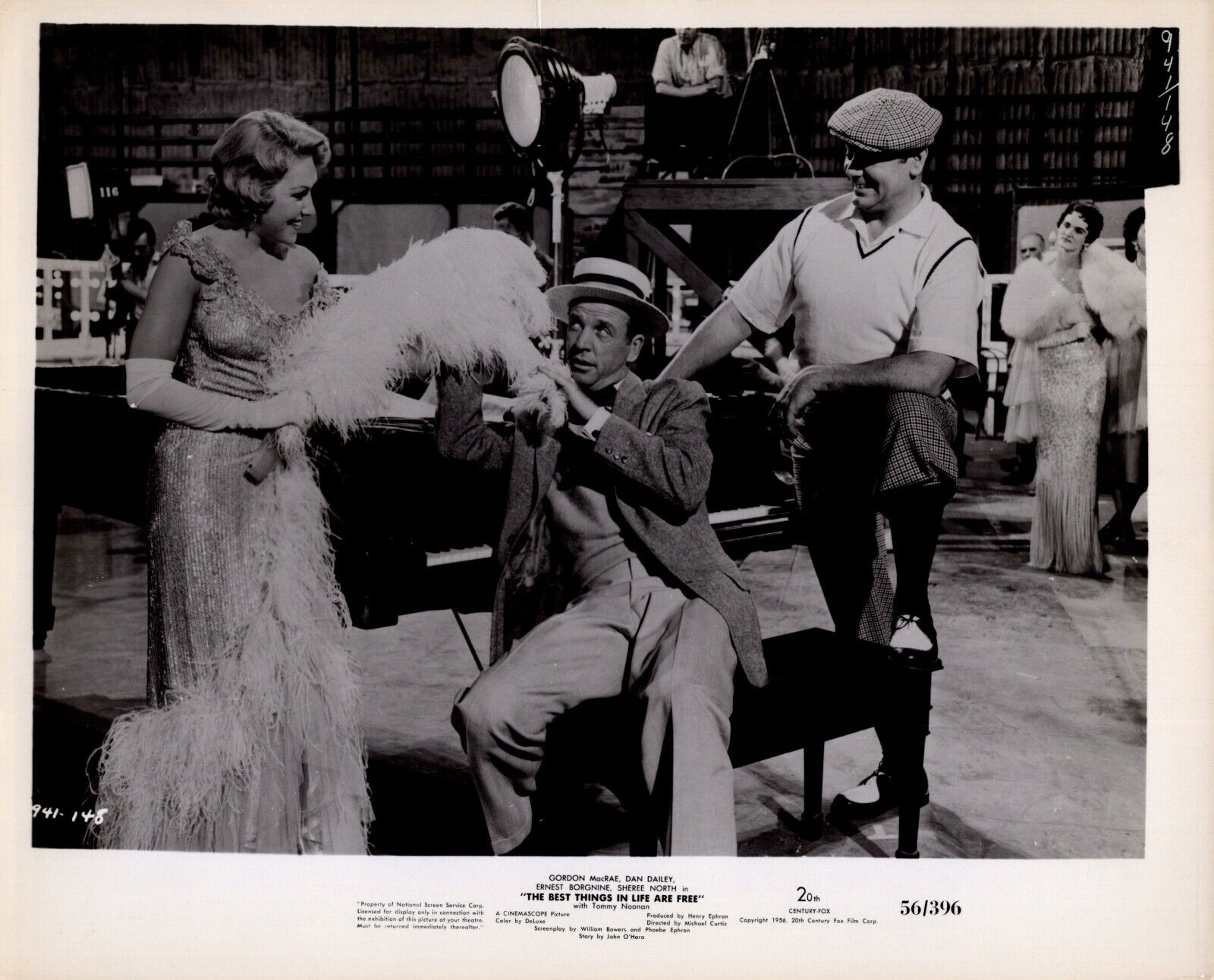 Sheree North + Dan Dailey in The Best Things in Life Are Free 1956 Photo K 458