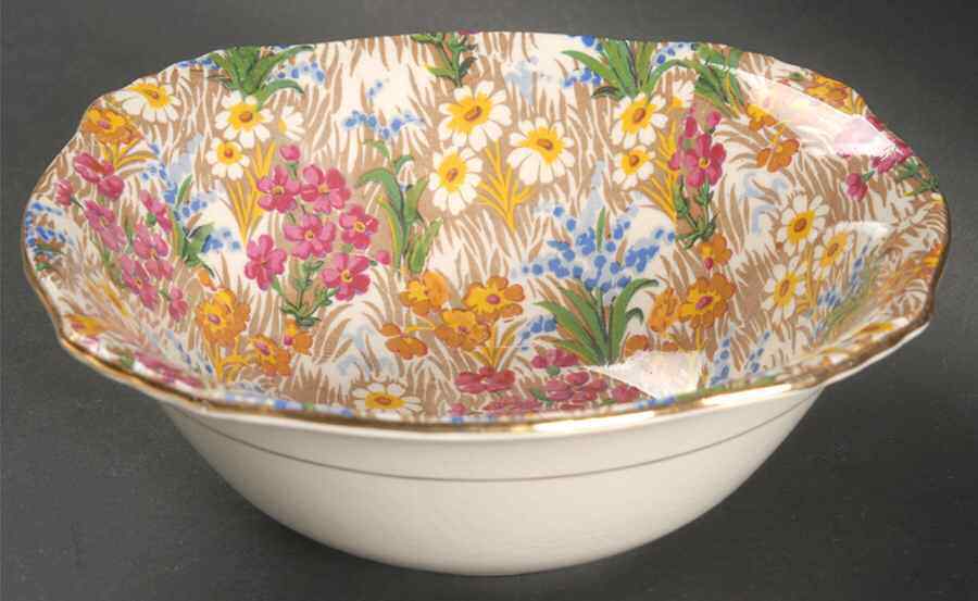 Royal Winton Marguerite  Square Cereal Bowl 4339910