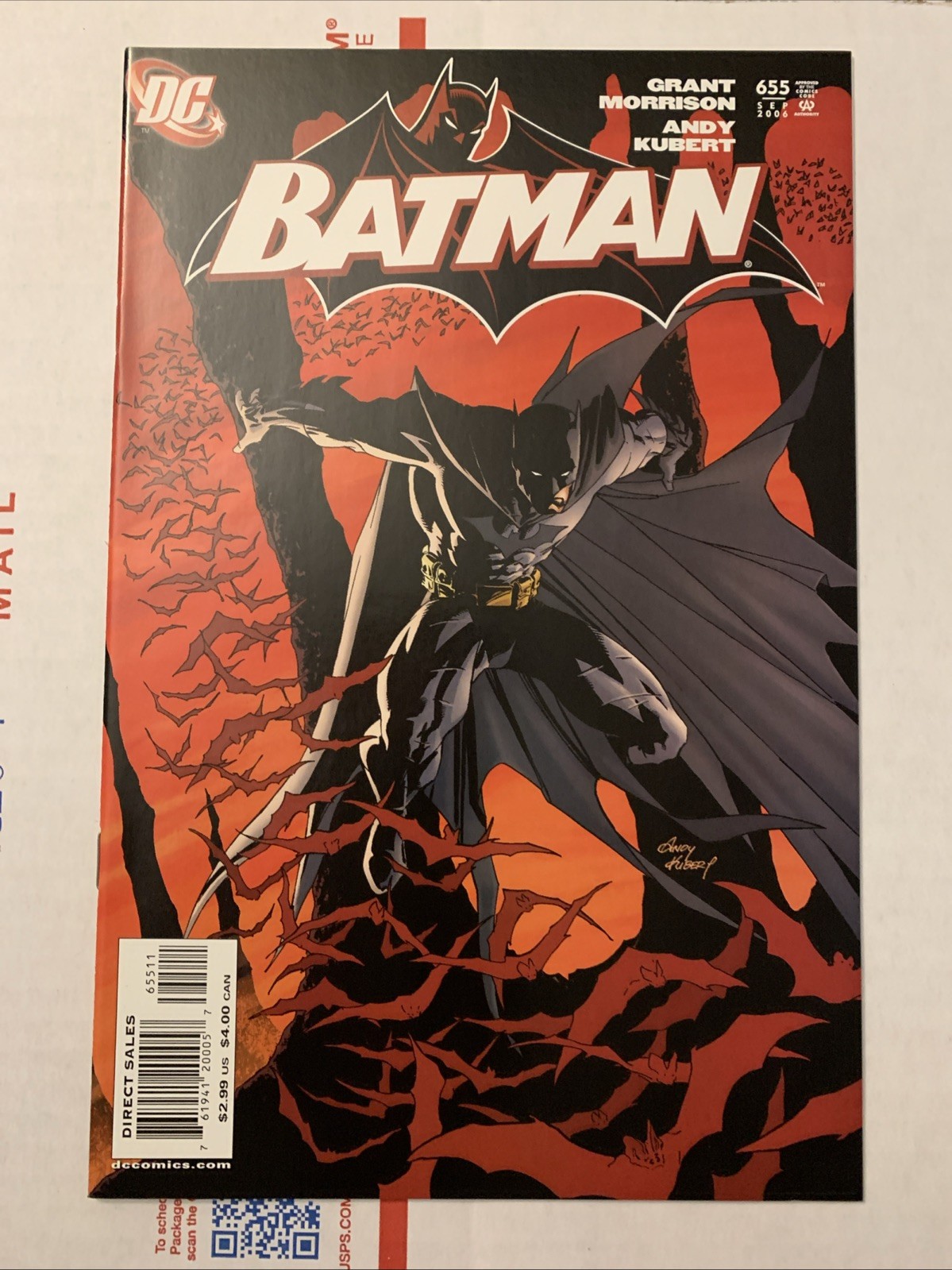 Batman #655 (DC 2006) 9.4 NM 1st Appearance Of Damian Wayne Bruce Wayne’s Son