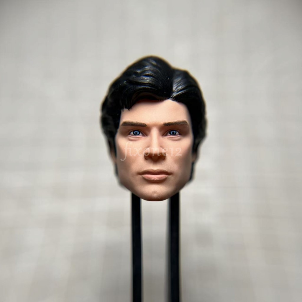 Hand Painted 1/18 1/12 1/10 Tom Welling Clark Head Sculpt fit 3.75\