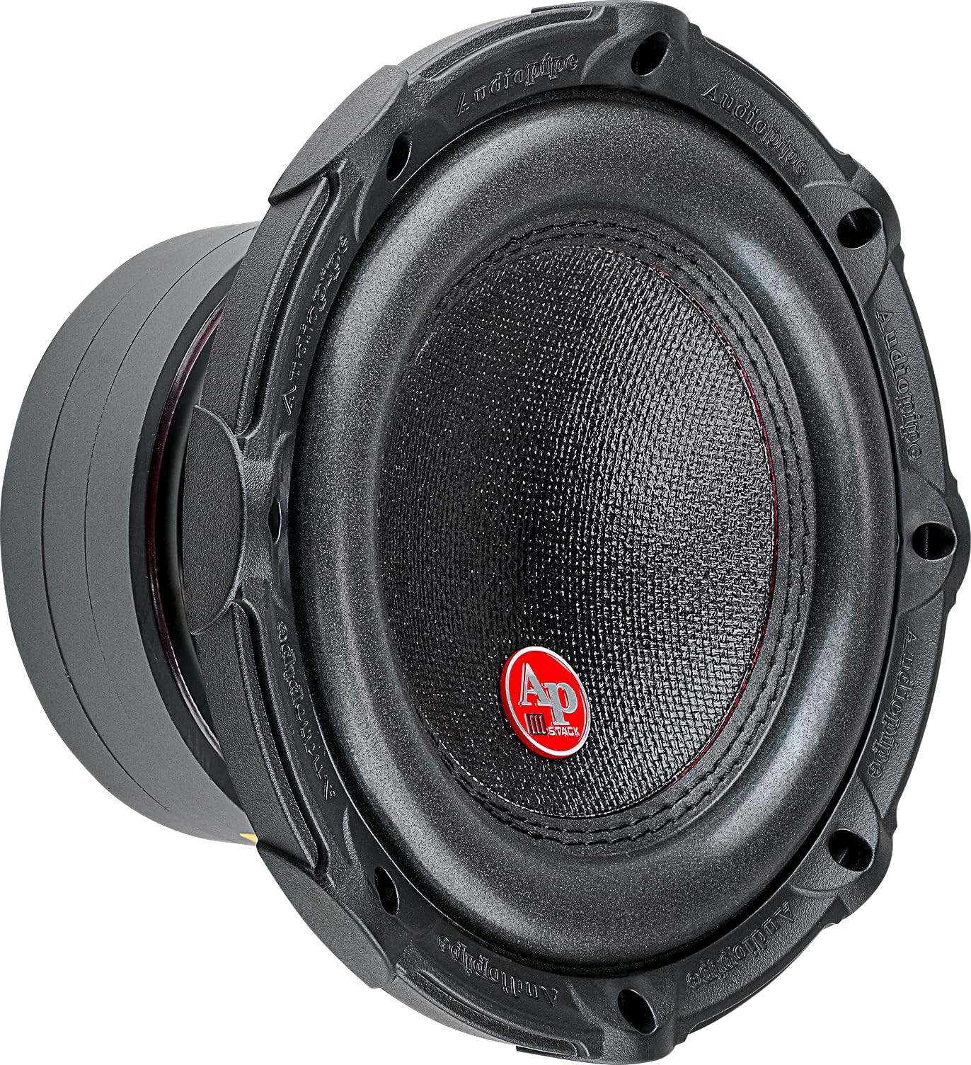 Audiopipe Cone Subwoofer TXX BDC III 8 Black 2 inch 96 Oz Functional Clear