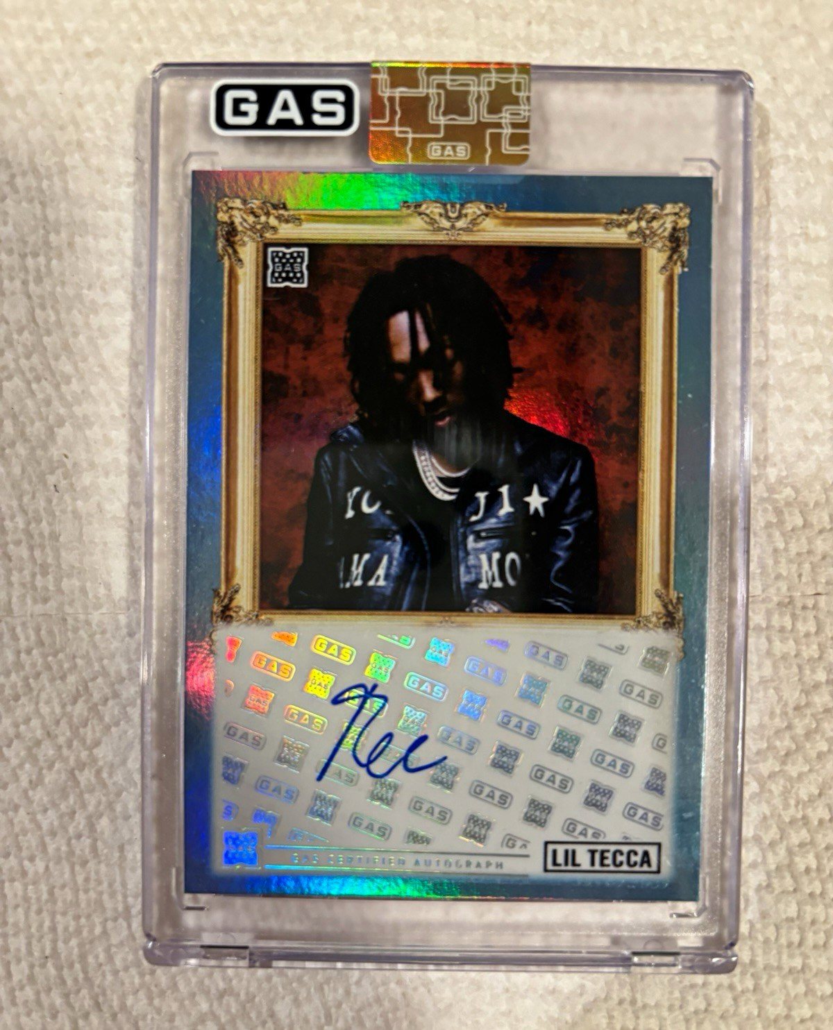 GAS Trading Cards 2024 Lil Tecca Plan A Art Edition Auto /40 LT-1 06/40