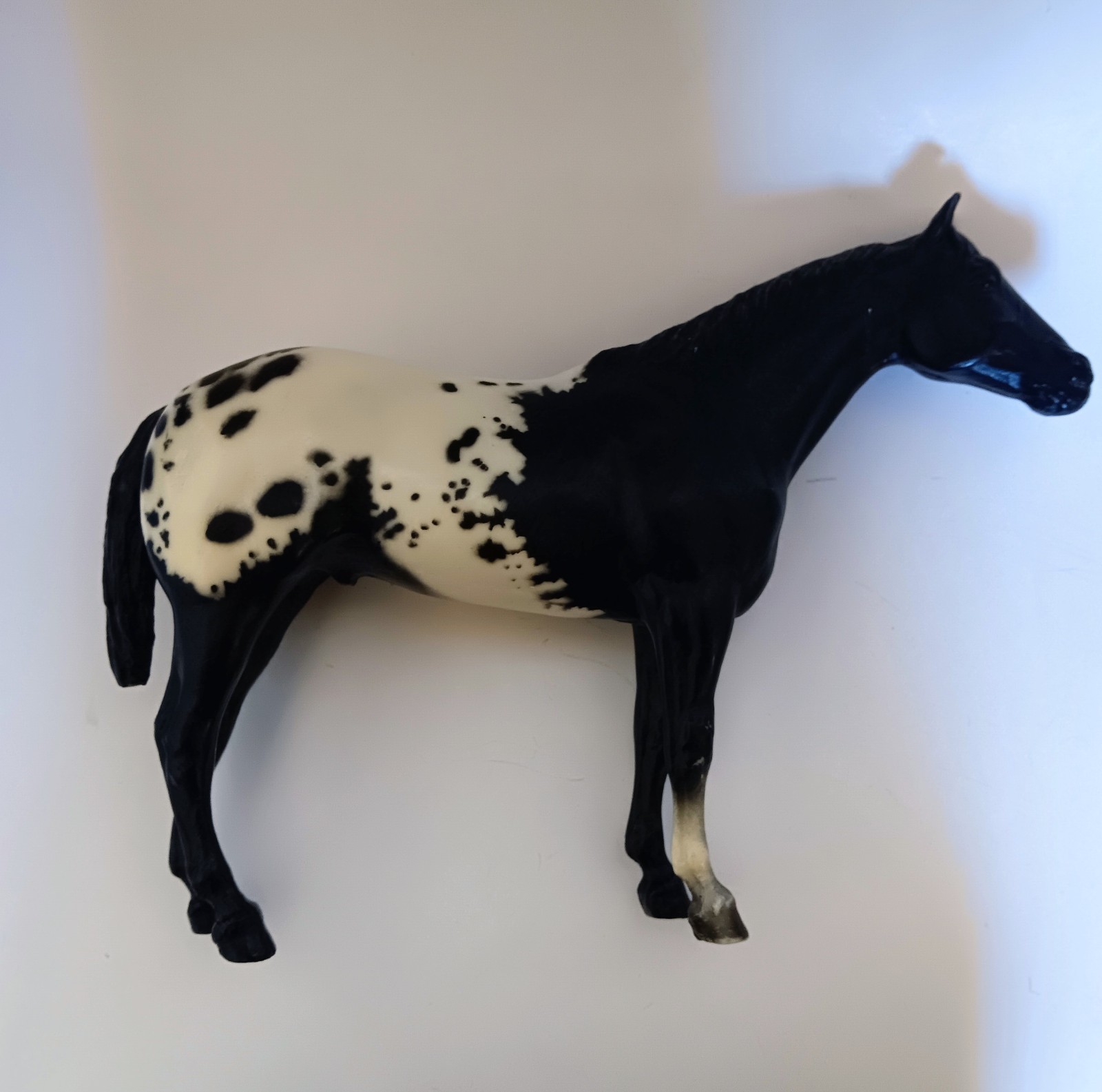 Vintage Breyer Stud Spider Appaloosa Horse(model#66) By Chris Hess 80s Vintage Breyer Stud Spider Appaloosa Horse(model#66) By Chris Hess 80s