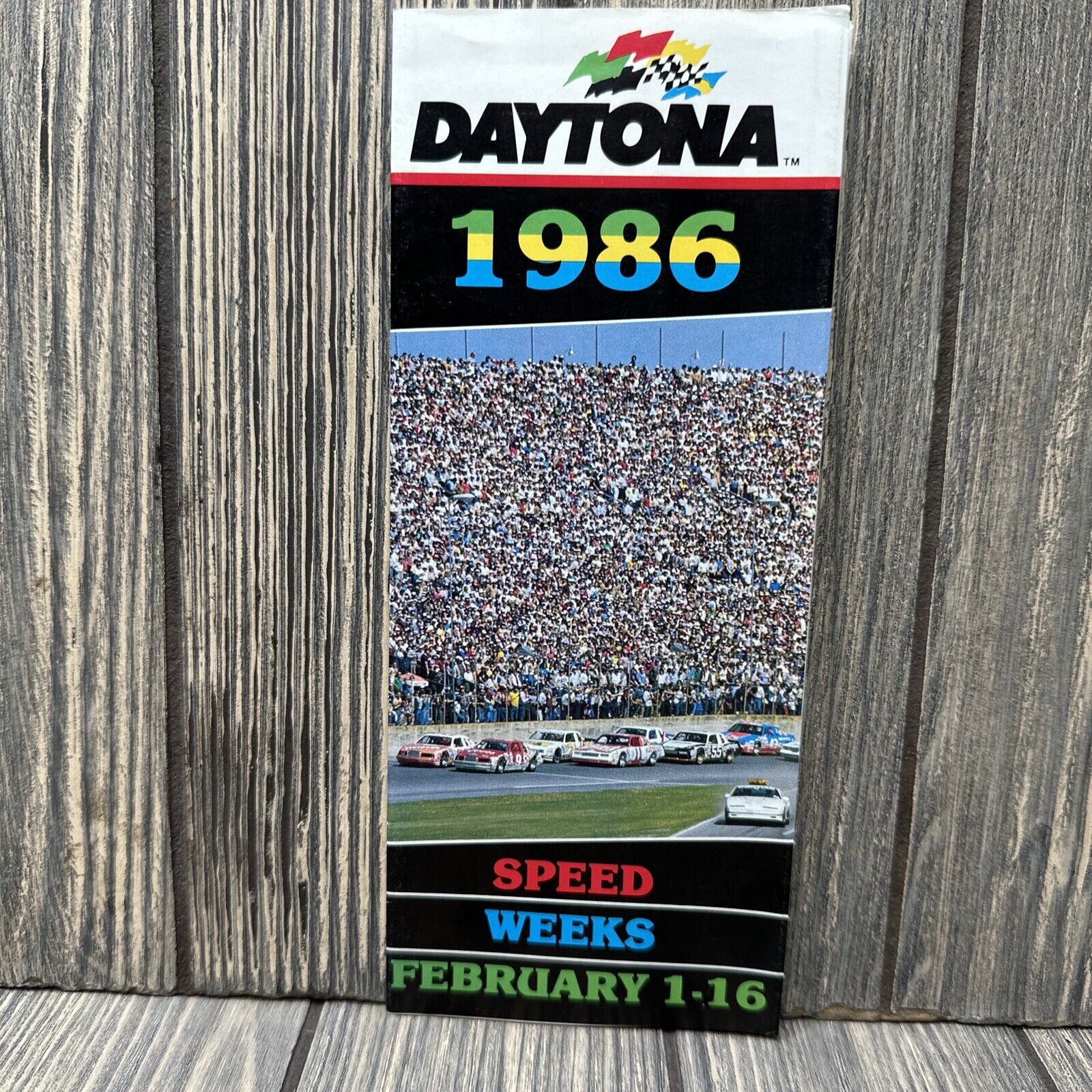Vintage Daytona 1986 Speed Weeks February 1-16 Brochure