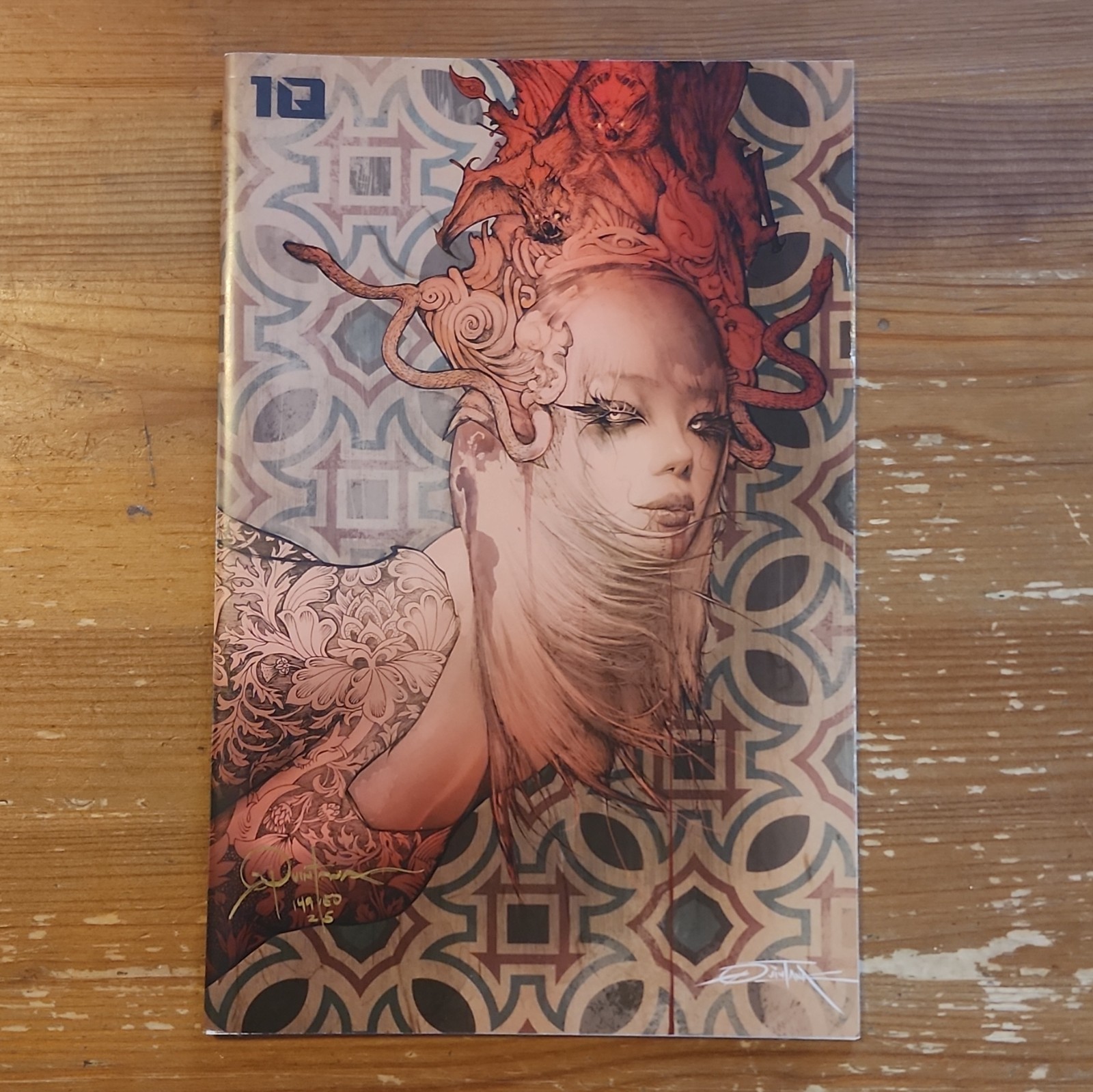 Dan Quintana 1Q Art Book 2024 Signed #/150