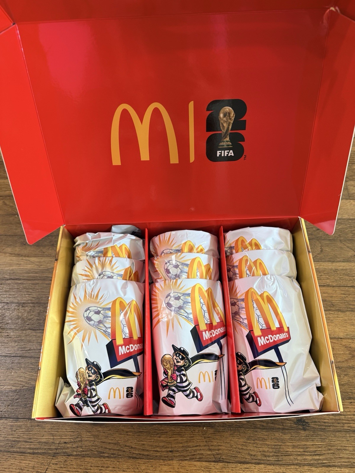 2026 McDonald’s FIFA World Cups (FULL SET) Limited Edition Collectible w/ Case