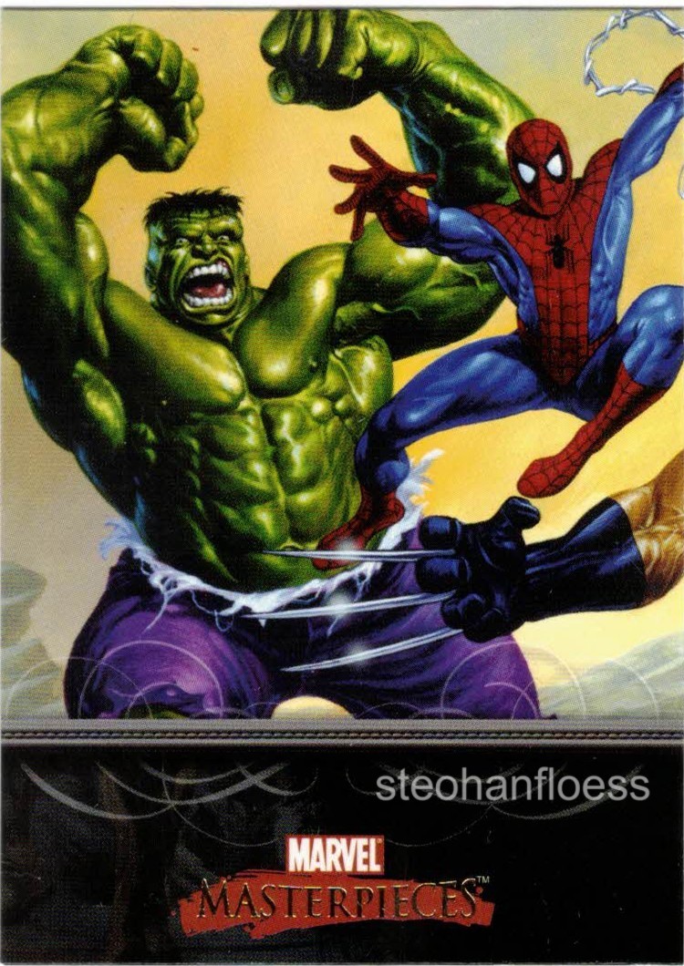 2007 UD Marvel Masterpieces You Pick the Base or Foil Card,  Finish Your Set