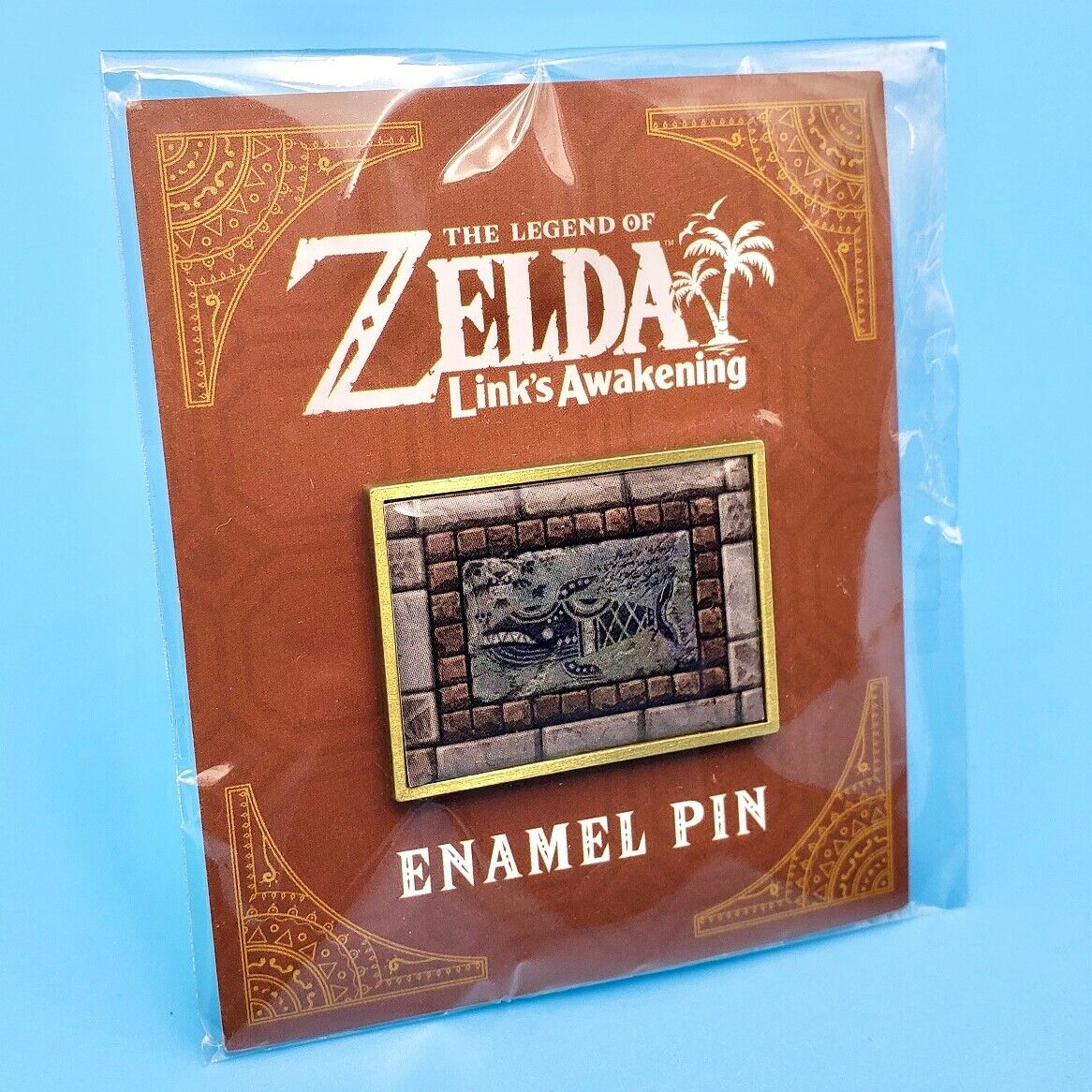 Legend of Zelda: Link\'s Awakening Wind Fish and Owl Enamel Pin Stone Wall Mural