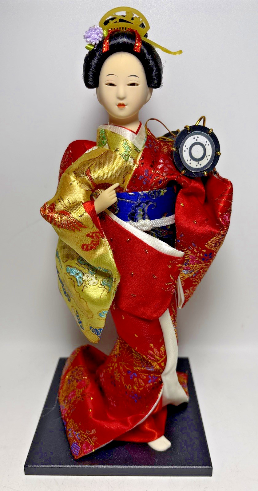 Vintage Japanese Geisha Doll 12