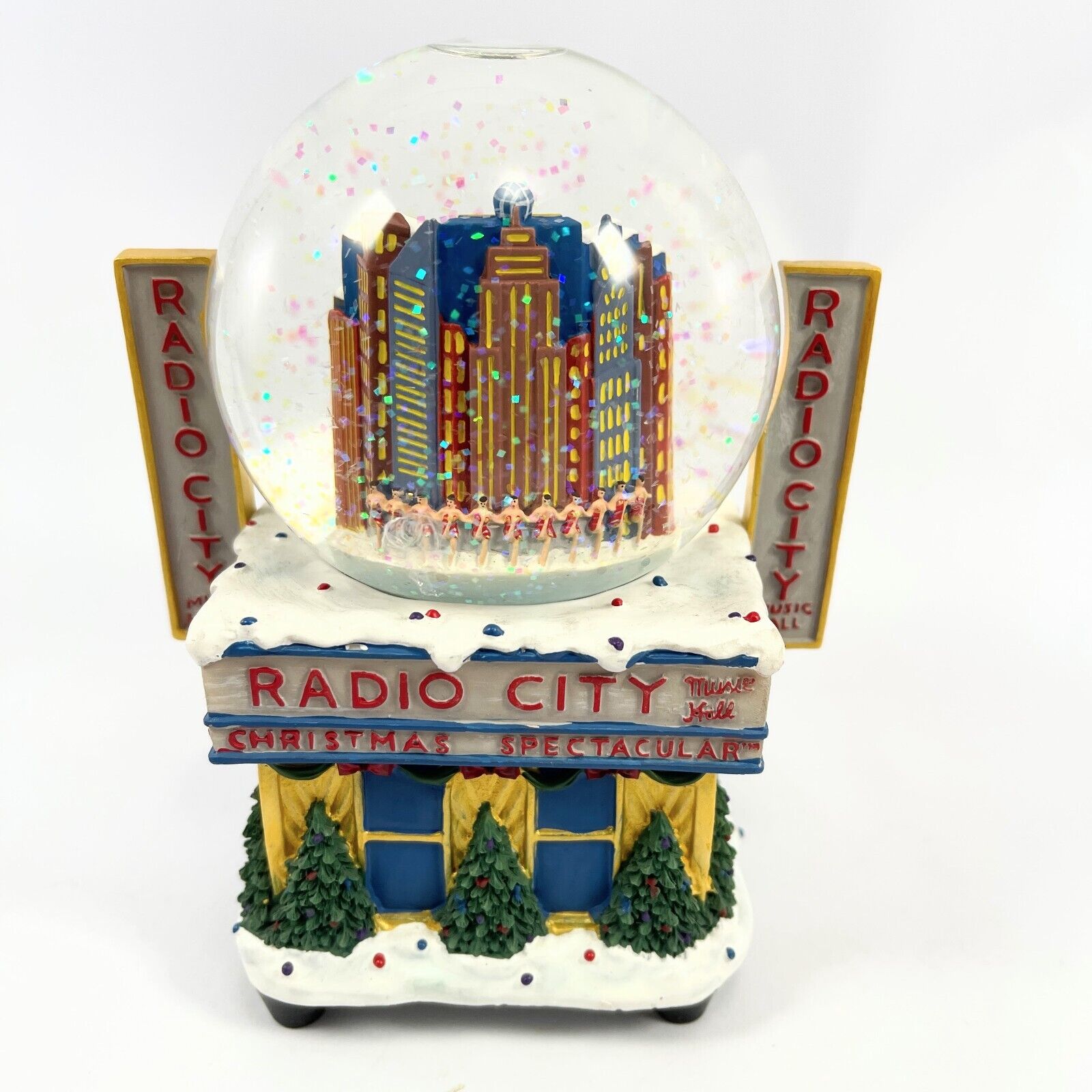 Radio City Music Hall Christmas Spectacular Musical Snow Globe Rockettes