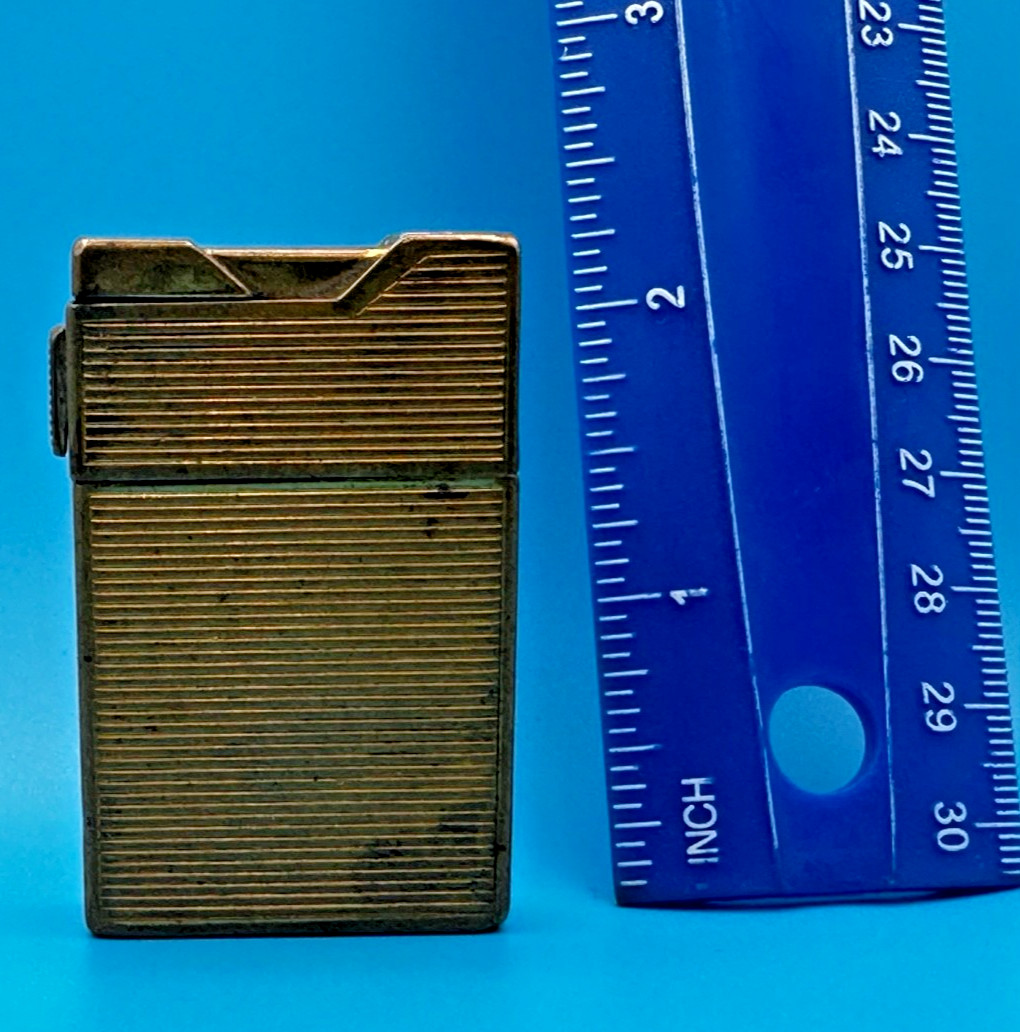 1950/60 Elgin American “American Beauty” Magic Action Lighter Case 2pc Parts/Rep