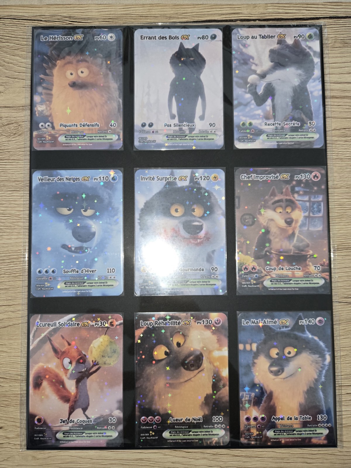 Pokemon Style Unloved Wolf Intermarket Cards