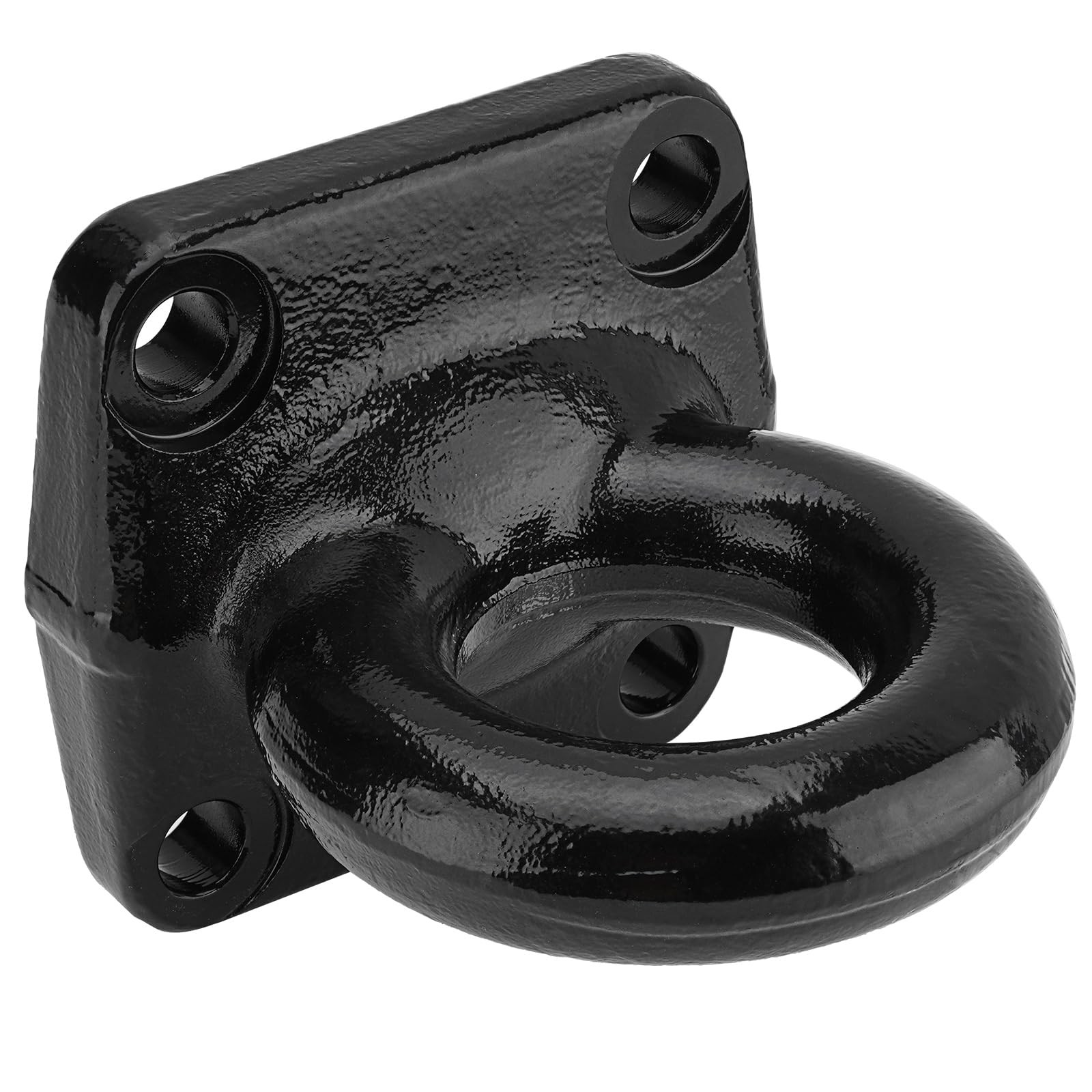 Racewill 4-Bolt Pintle Hitch Lunette Ring, I.D. 3 inch