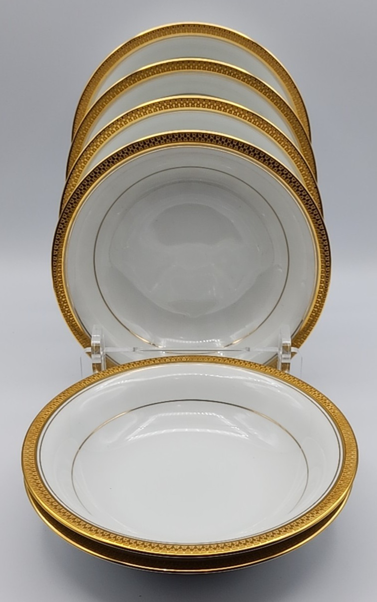 Noritake Goldridge Gold Encrusted Band 7 1/2