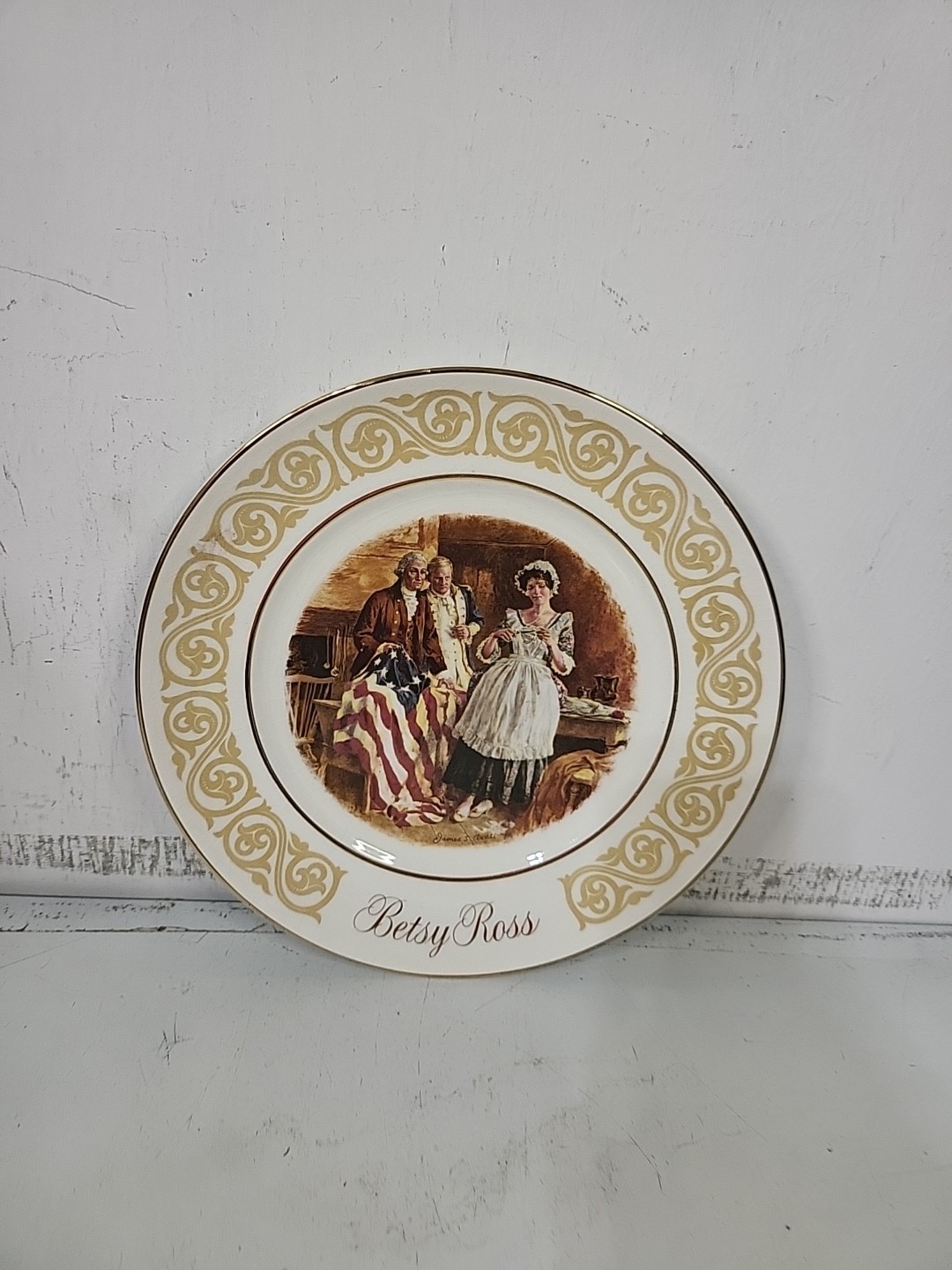 1973 Avon Betsy Ross Plate