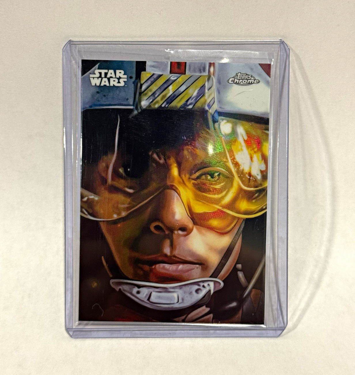 2026 Topps Chrome Star Wars Reflections (SP) R-19 Luke Skywalker Mike Stephens 2026 Topps Chrome Star Wars Reflections (SP) R-19 Luke Skywalker Mike Stephens