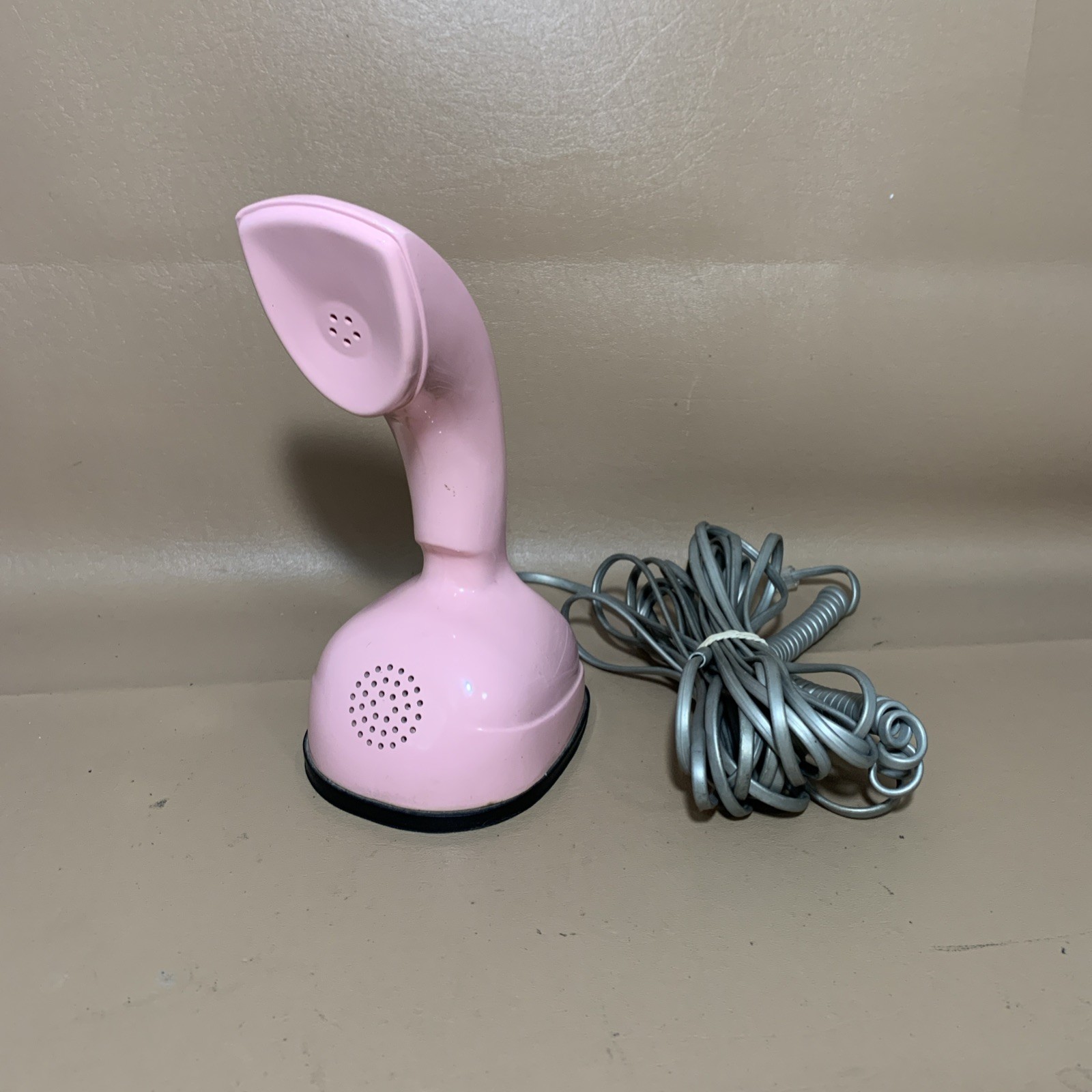 Vintage Ericofon Rotary Dial Cobra Telephone 1960s Mid Century Light Pink