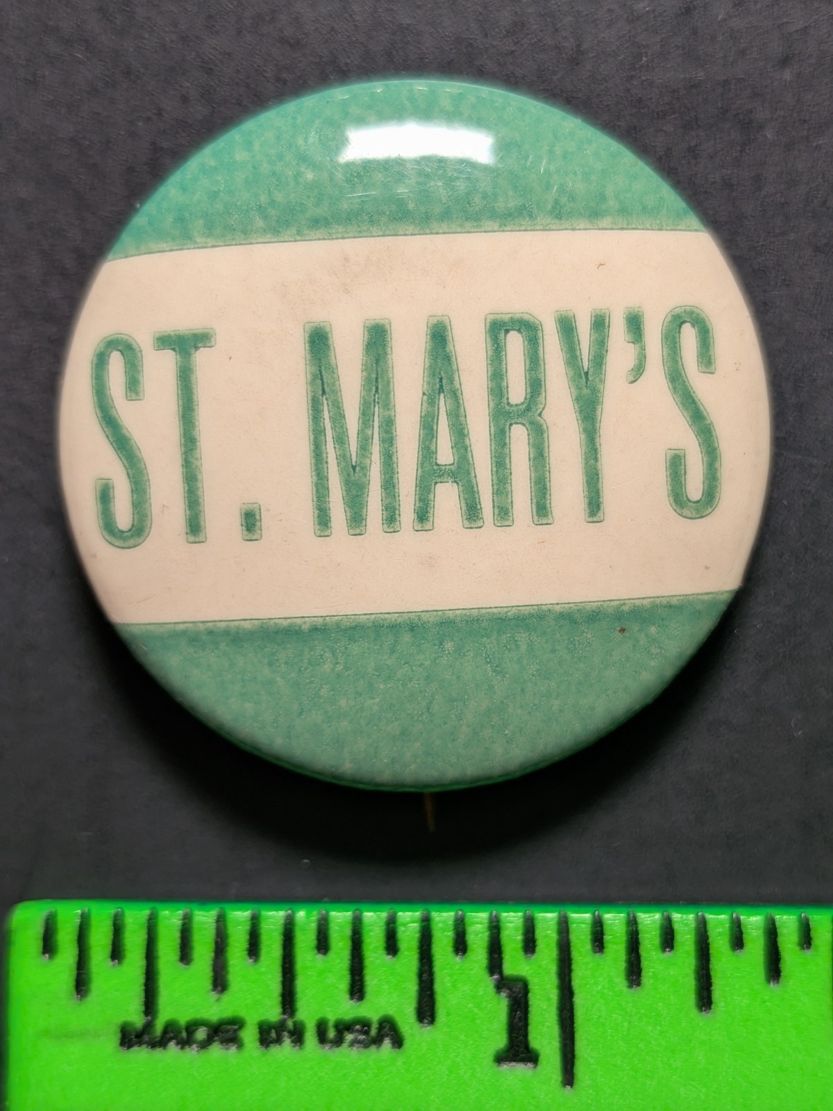 Vintage St. Mary\'s University College Pinback Pin