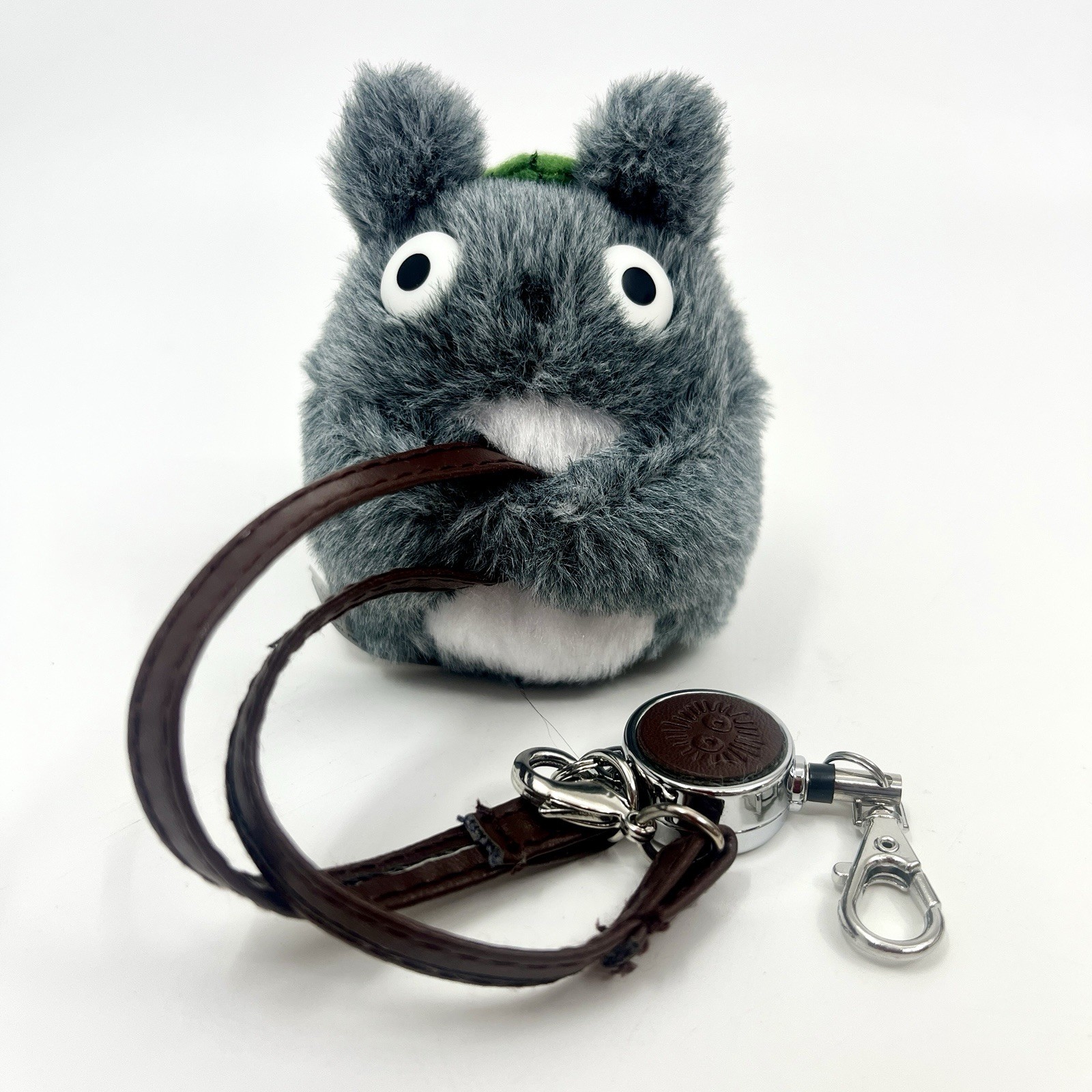 Studio Ghibli My Neighbor Totoro 3.5in Reel Plush Charm GUND NWT