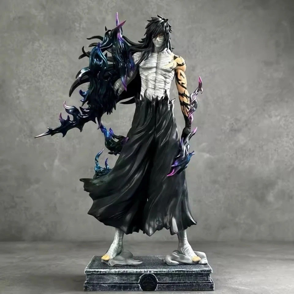 Bleach Dangai Ichigo Kurosaki 33cm Final Getsuga Tensho Mugetsu Statue PVC Model
