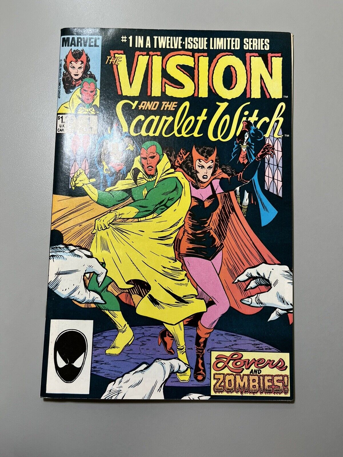 The Vision And The Scarlet Witch #1 (Marvel 1985) **High-grade See Pictures**
