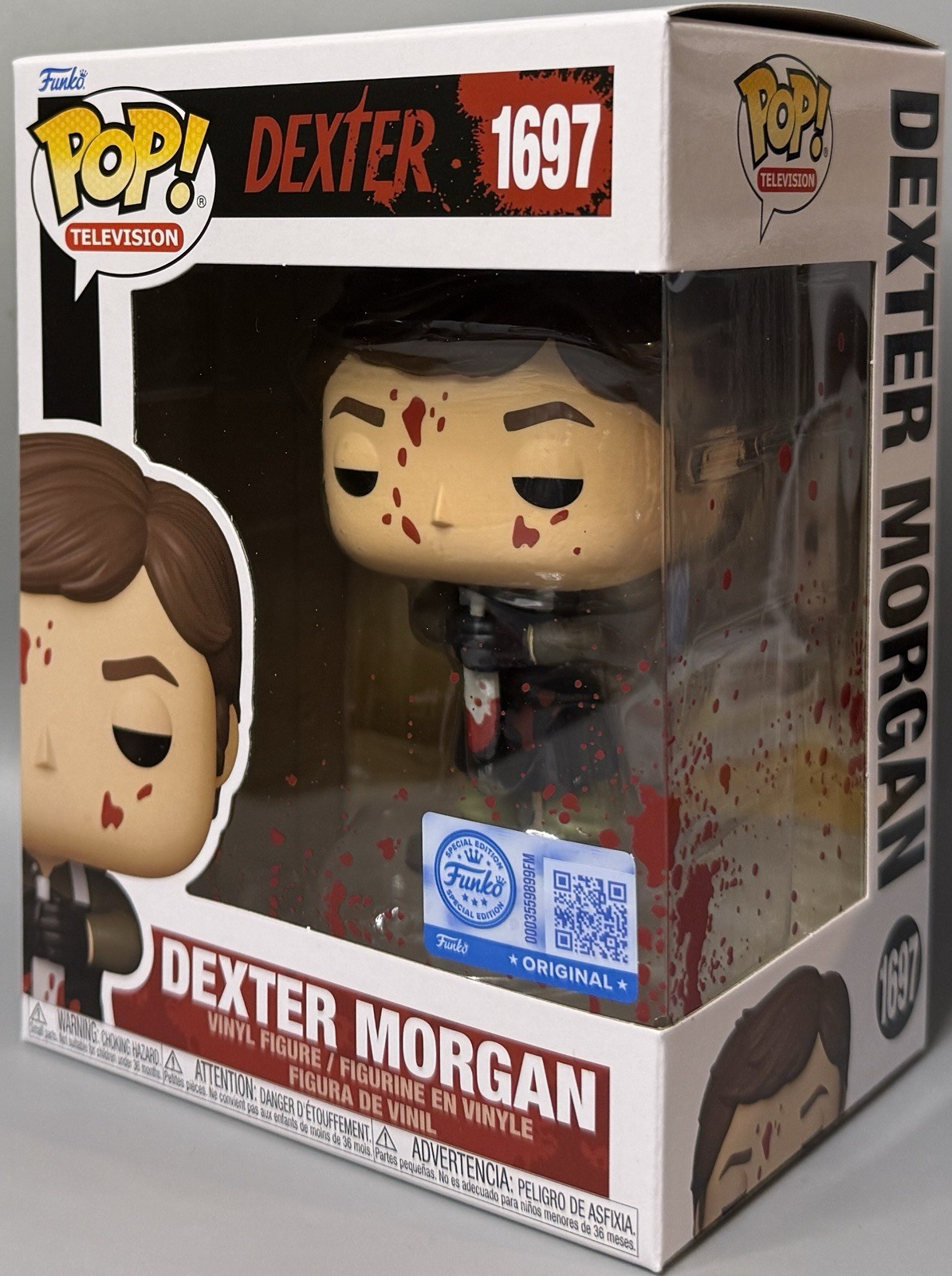Funko Pop Dexter Dexter Morgan (Bloody) #1697