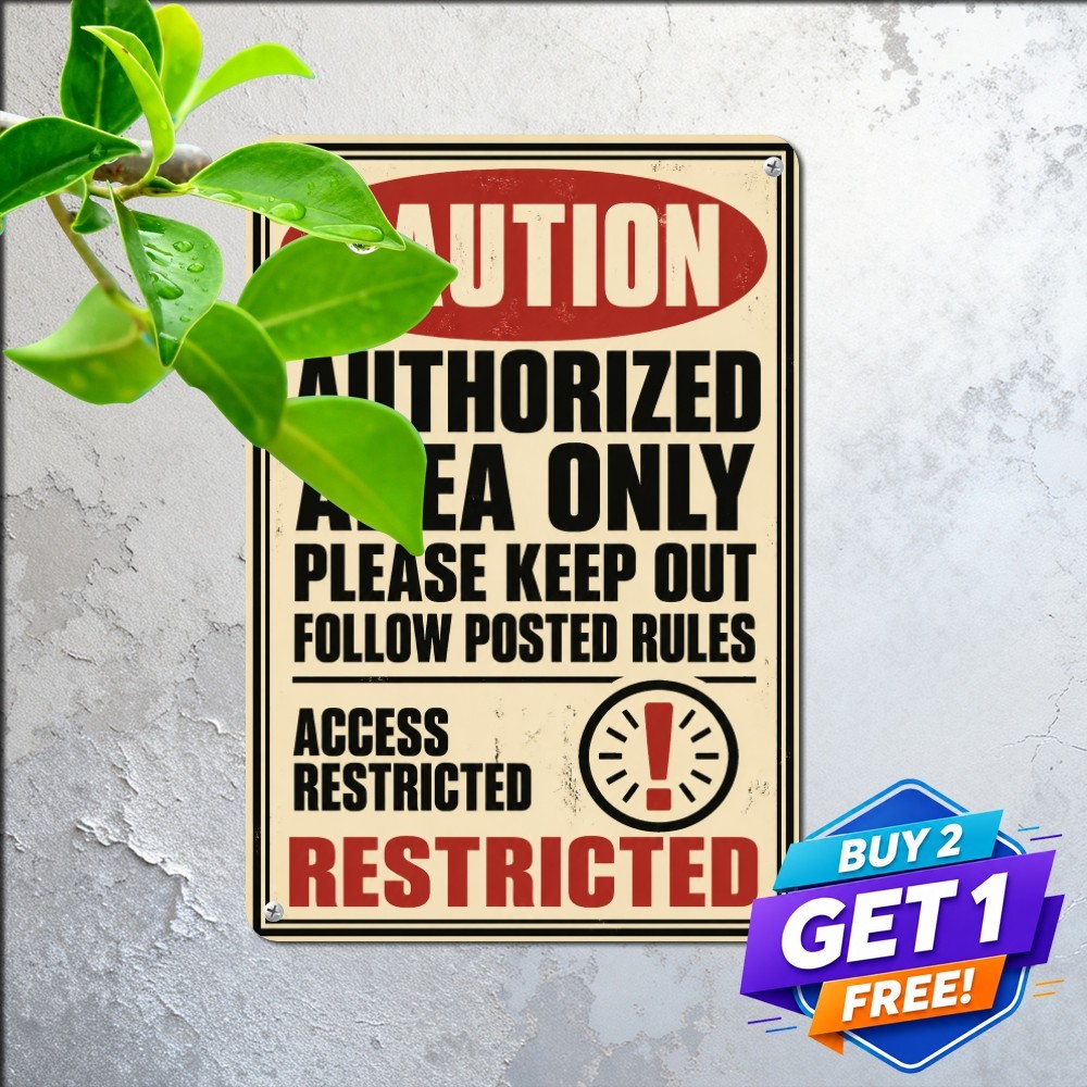 Warning You Are No Longer Trespasser Tin Sign Sarcastic Property Plaque 8x12