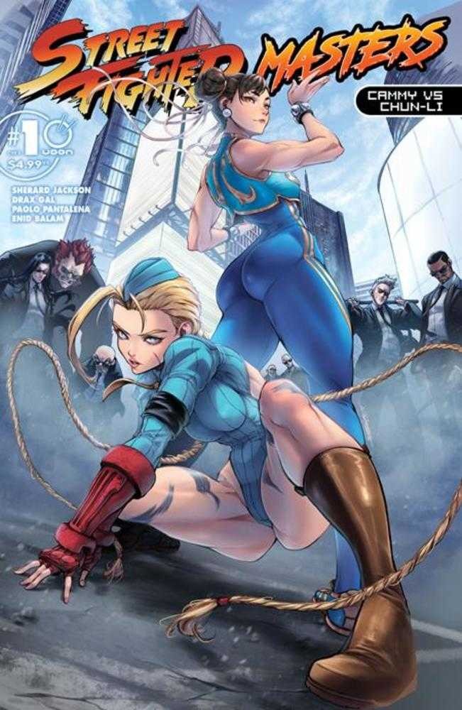 PRE-SALE: Street Fighter Masters Cammy vs Chun Li #1 (One Shot) Cover A Drax Gal
