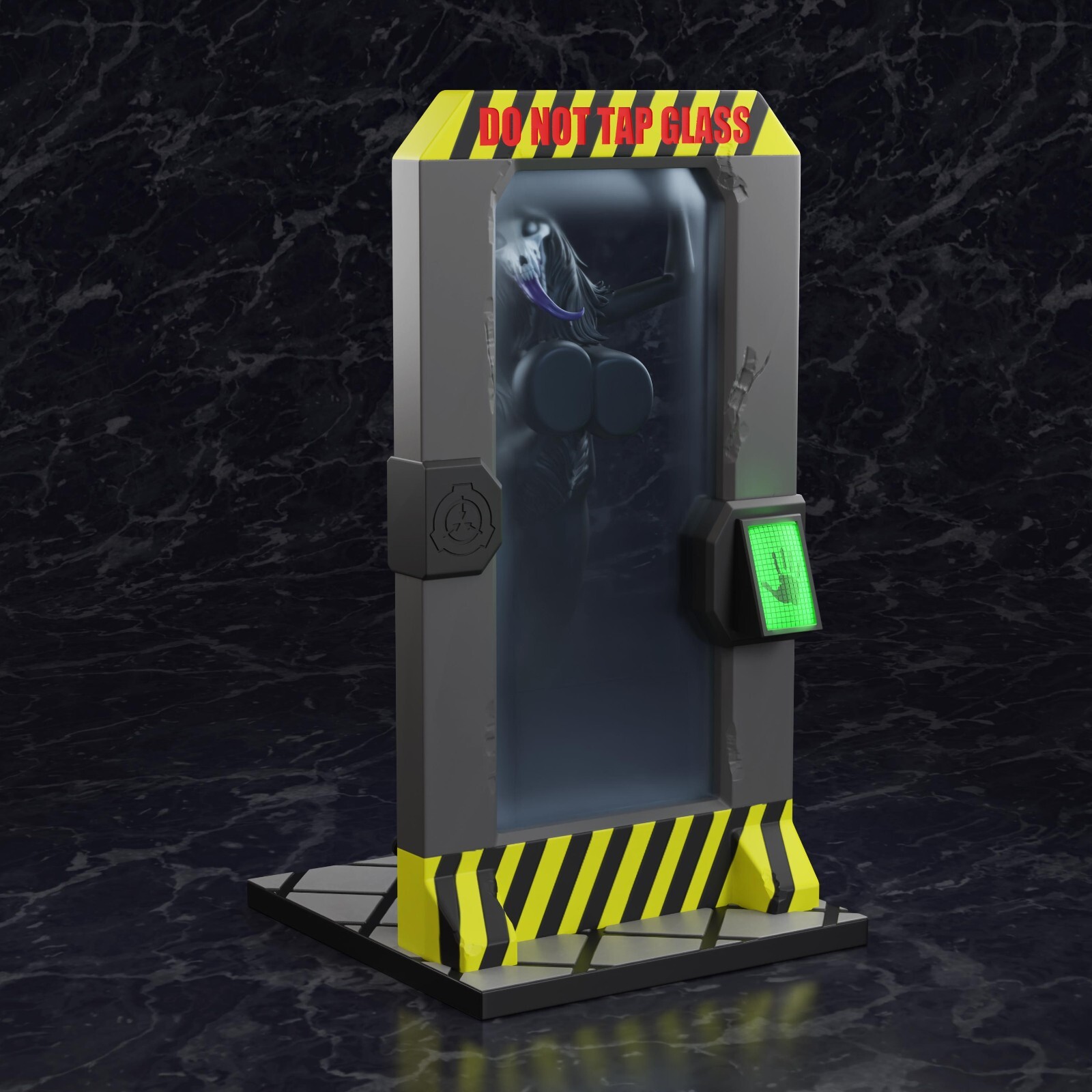SCP-1471 | 3D Printed Figure | Painted or Model Kit | Designed by PolyBitsArt