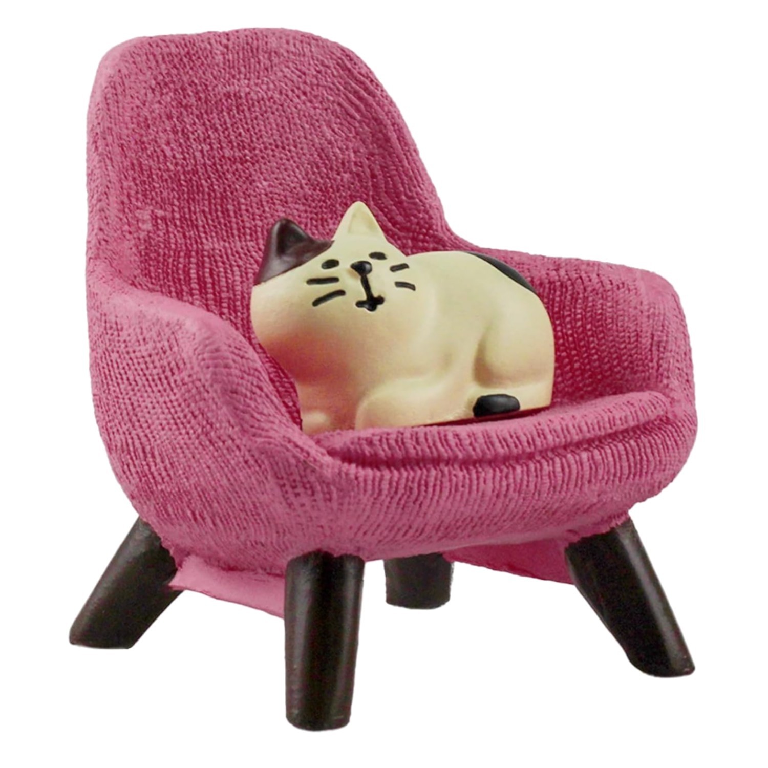 Adorable Resin Cat Figurines with Sofa - Perfect Desk Accessories for Cat Lovers