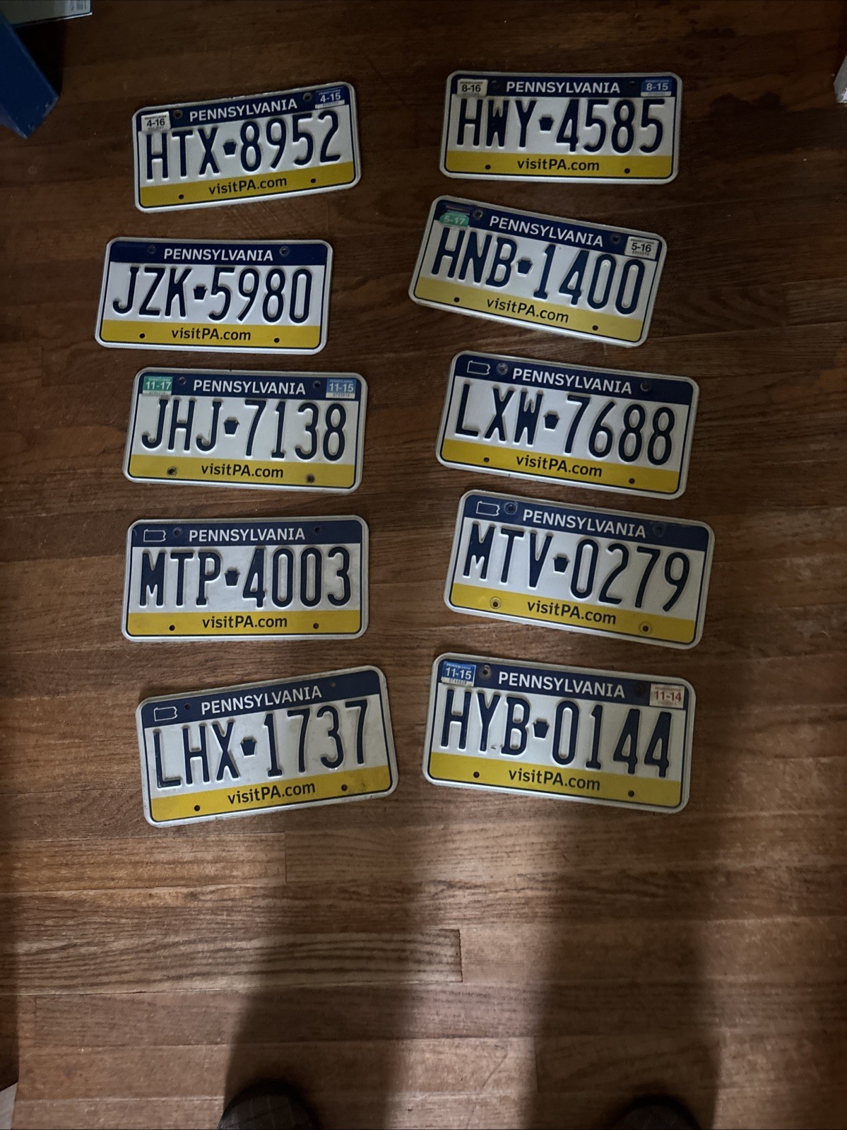 Pennsylvania License Plate \